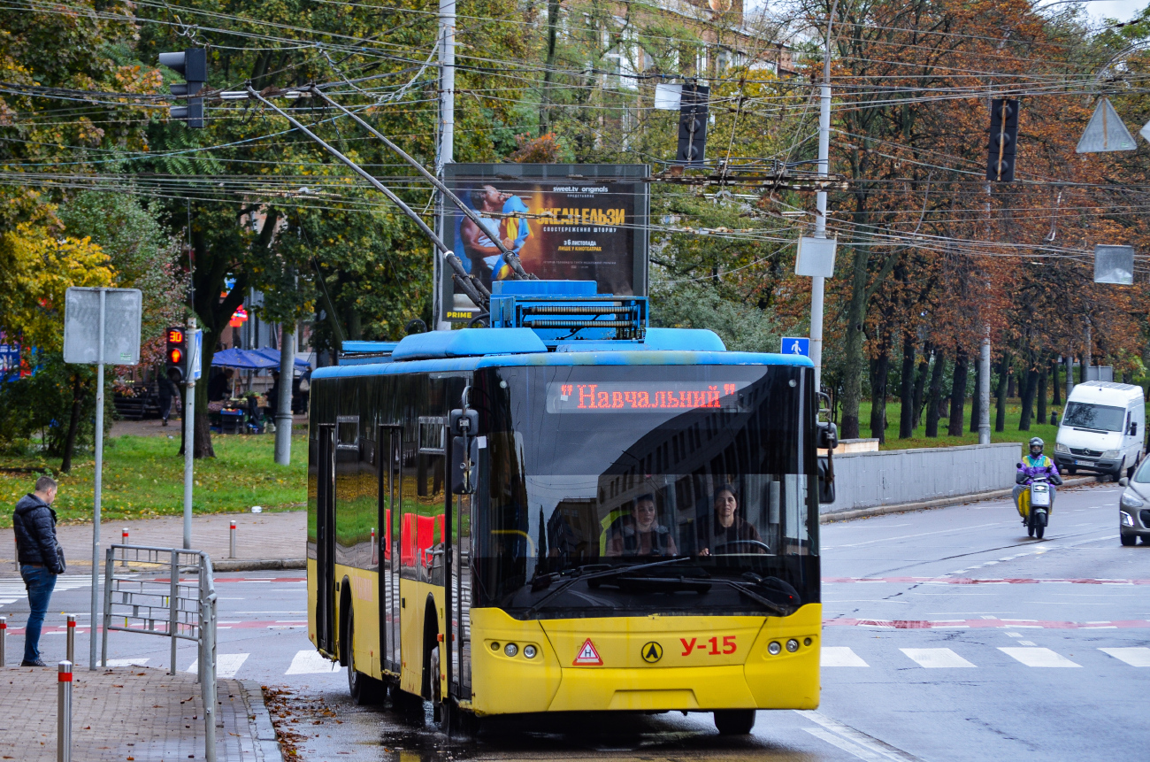 Киев, ЛАЗ E183D1 № У-15