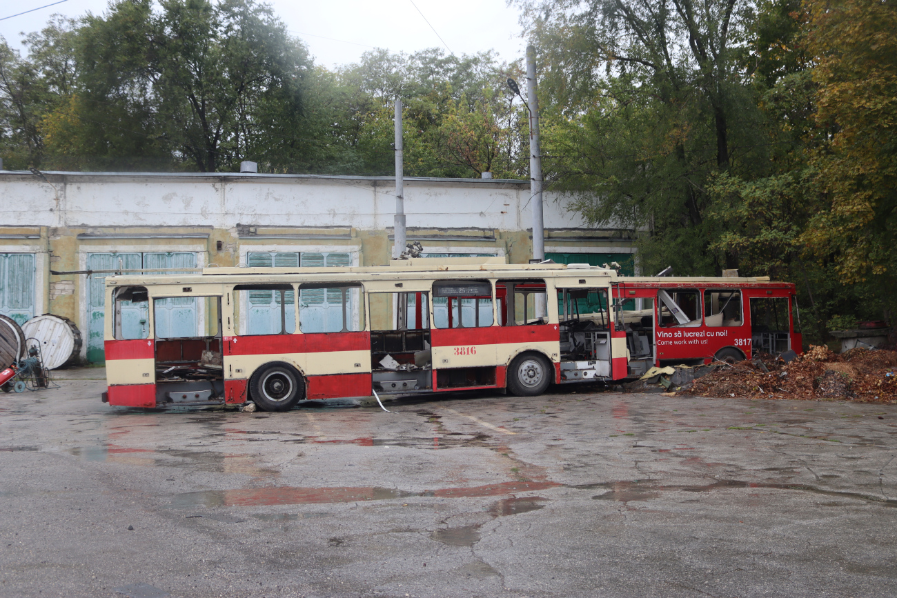 Кишинёв, Škoda 14TrDT/6M № 3816