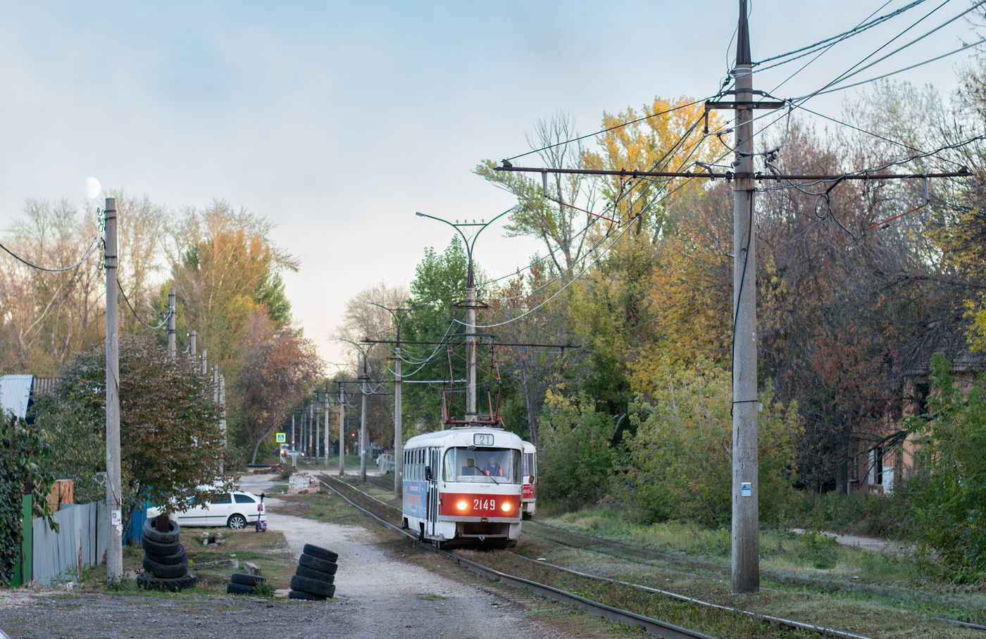 Самара, Tatra T3SU (двухдверная) № 2149