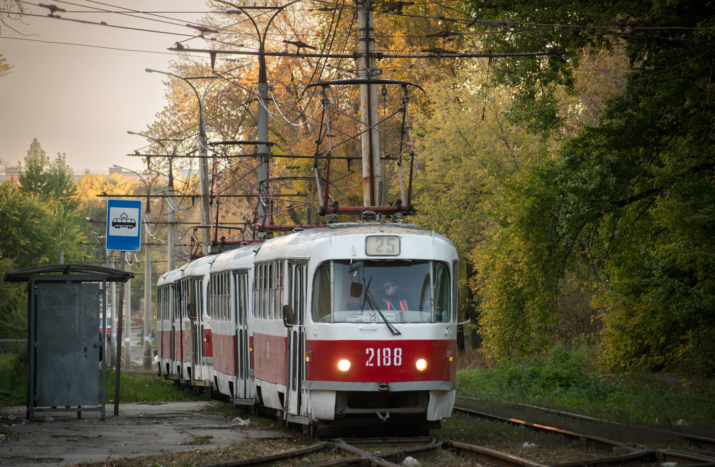Samara, Tatra T3SU (2-door) № 2188
