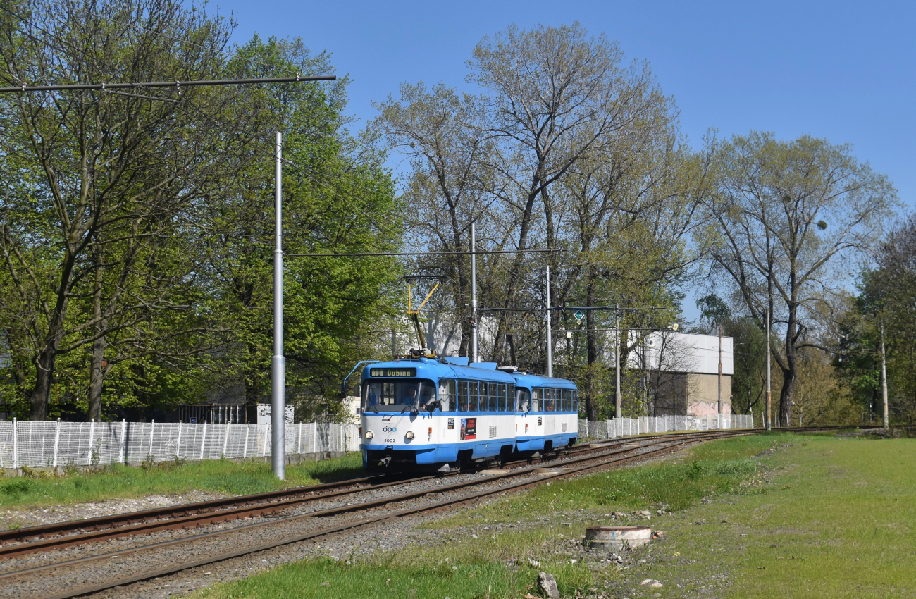 Ostrava, Tatra T3R.P № 1002