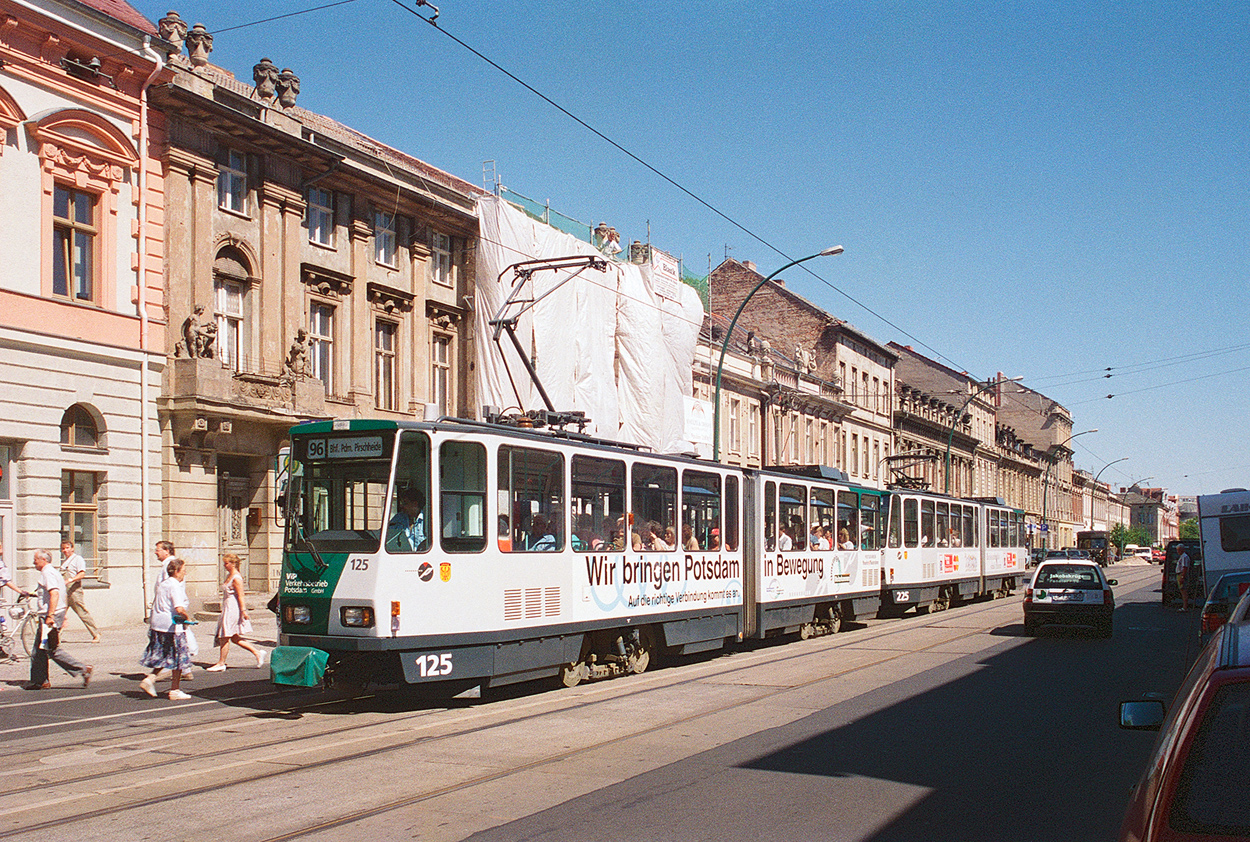 Патсдам, Tatra KT4DM № 125; Патсдам — Старые фотографии