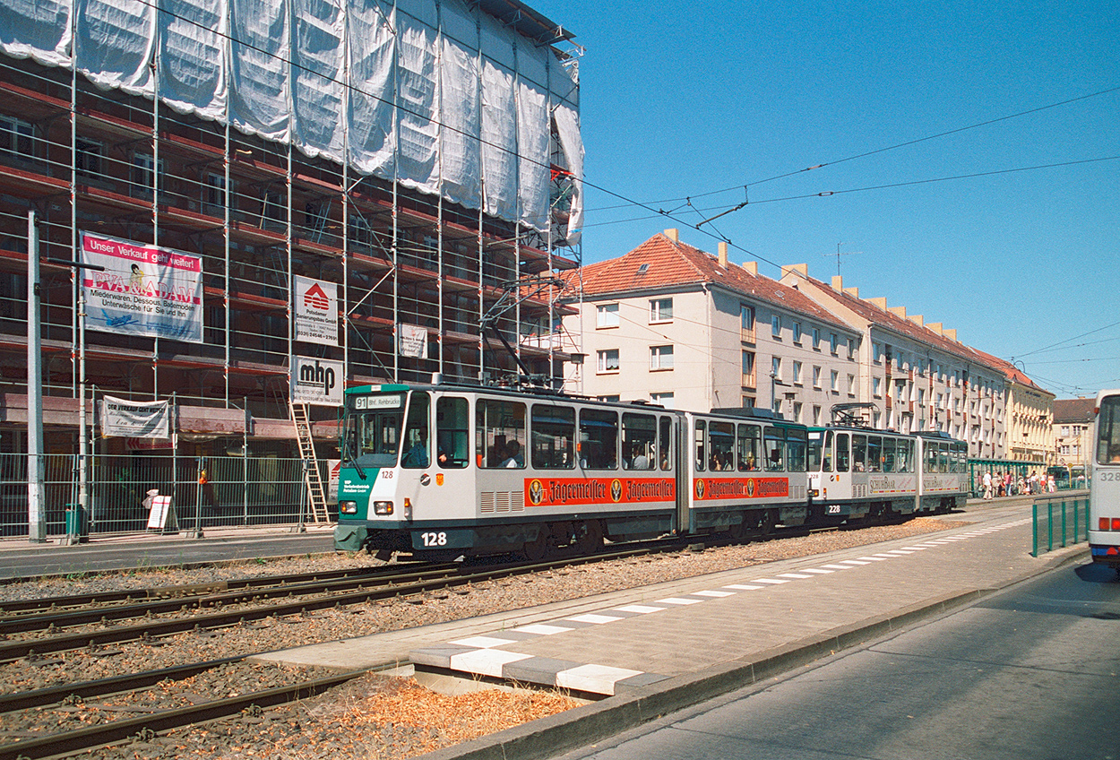 Патсдам, Tatra KT4DM № 128; Патсдам — Старые фотографии