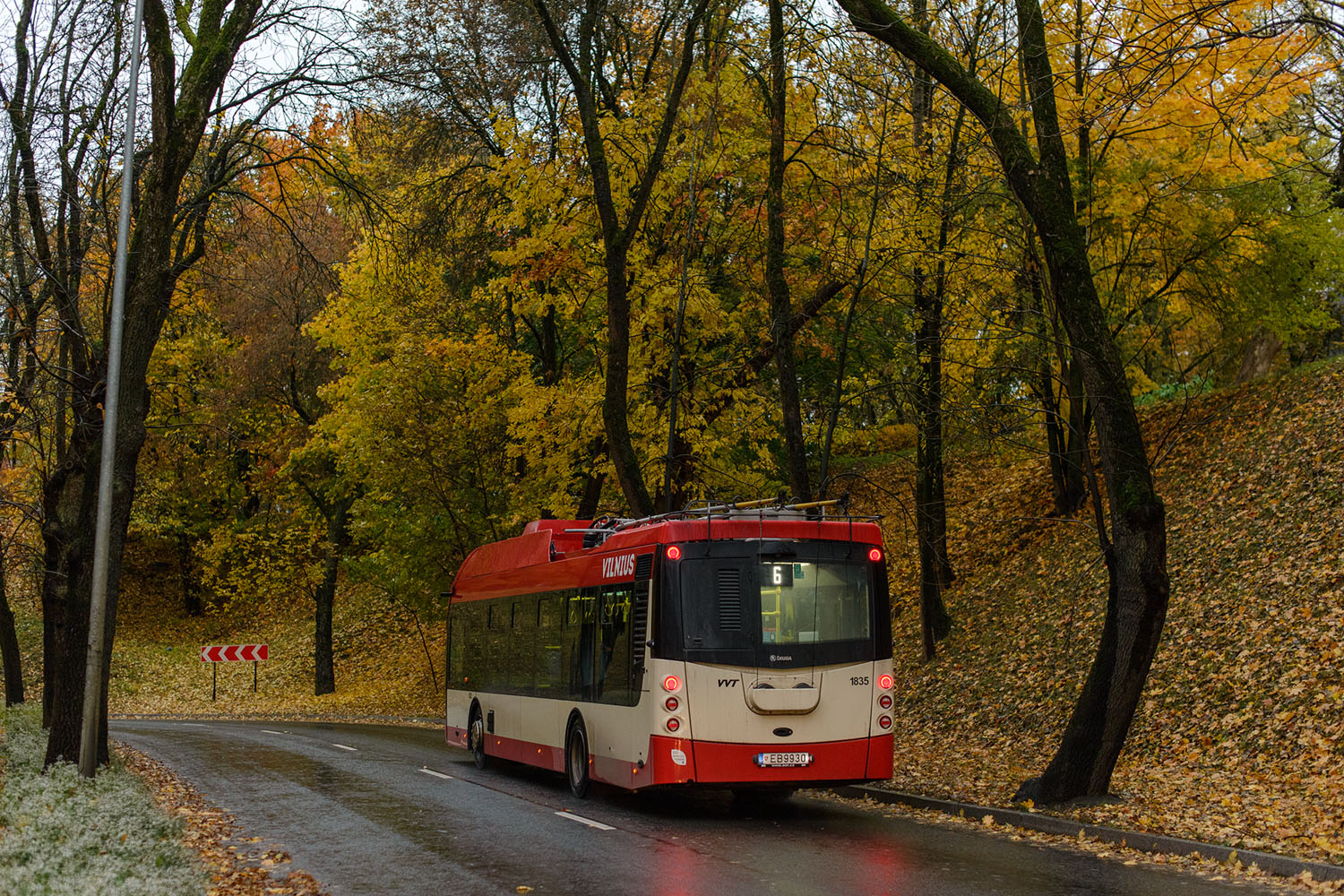 Vilnius, Škoda 32Tr SOR № 1835; Vilnius — Planned service disruptions (detours)