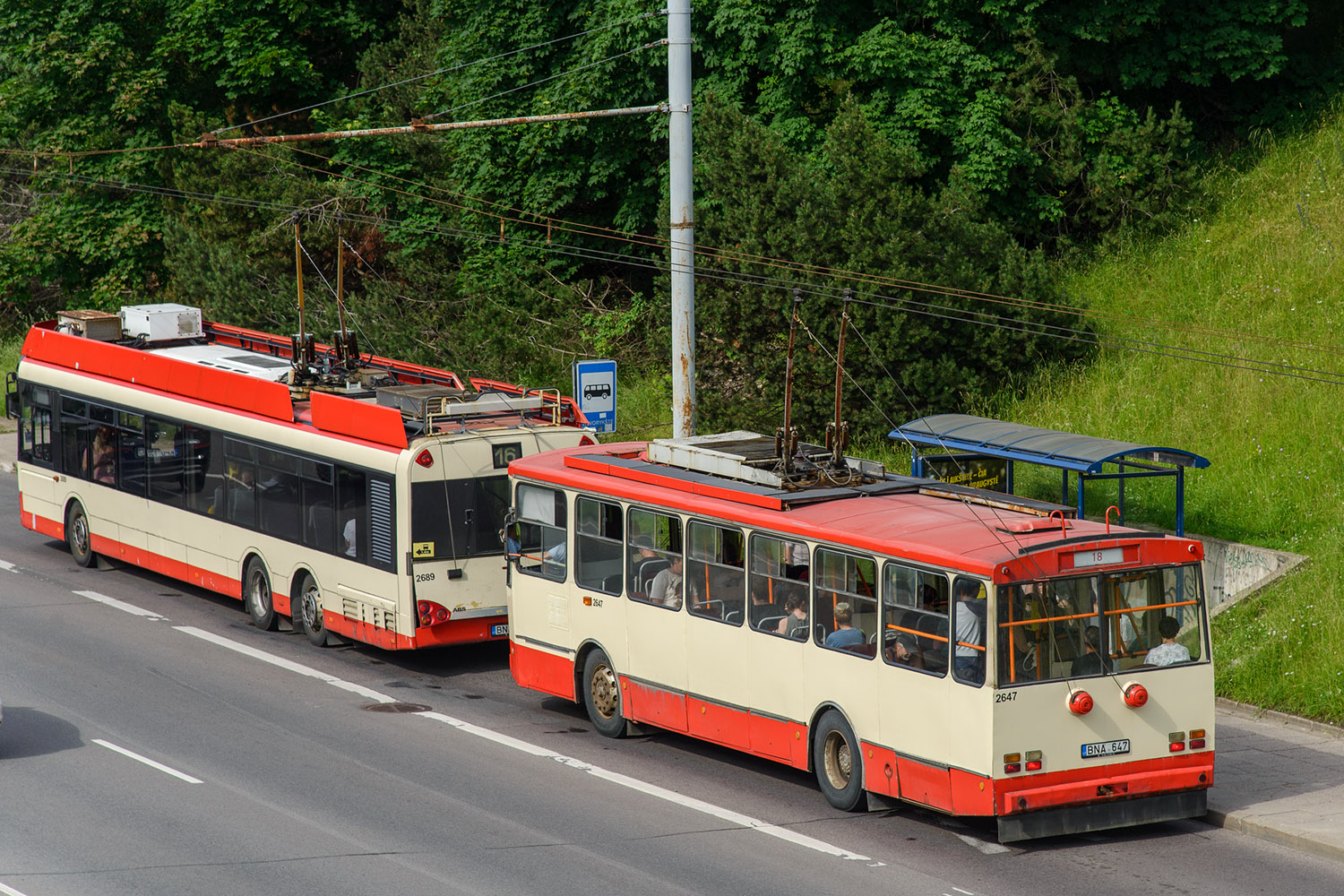 Vilnius, Škoda 14Tr13/6 № 2647