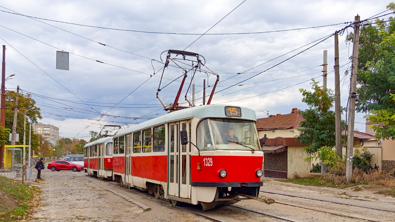 Днепр, Tatra T3SU № 1329