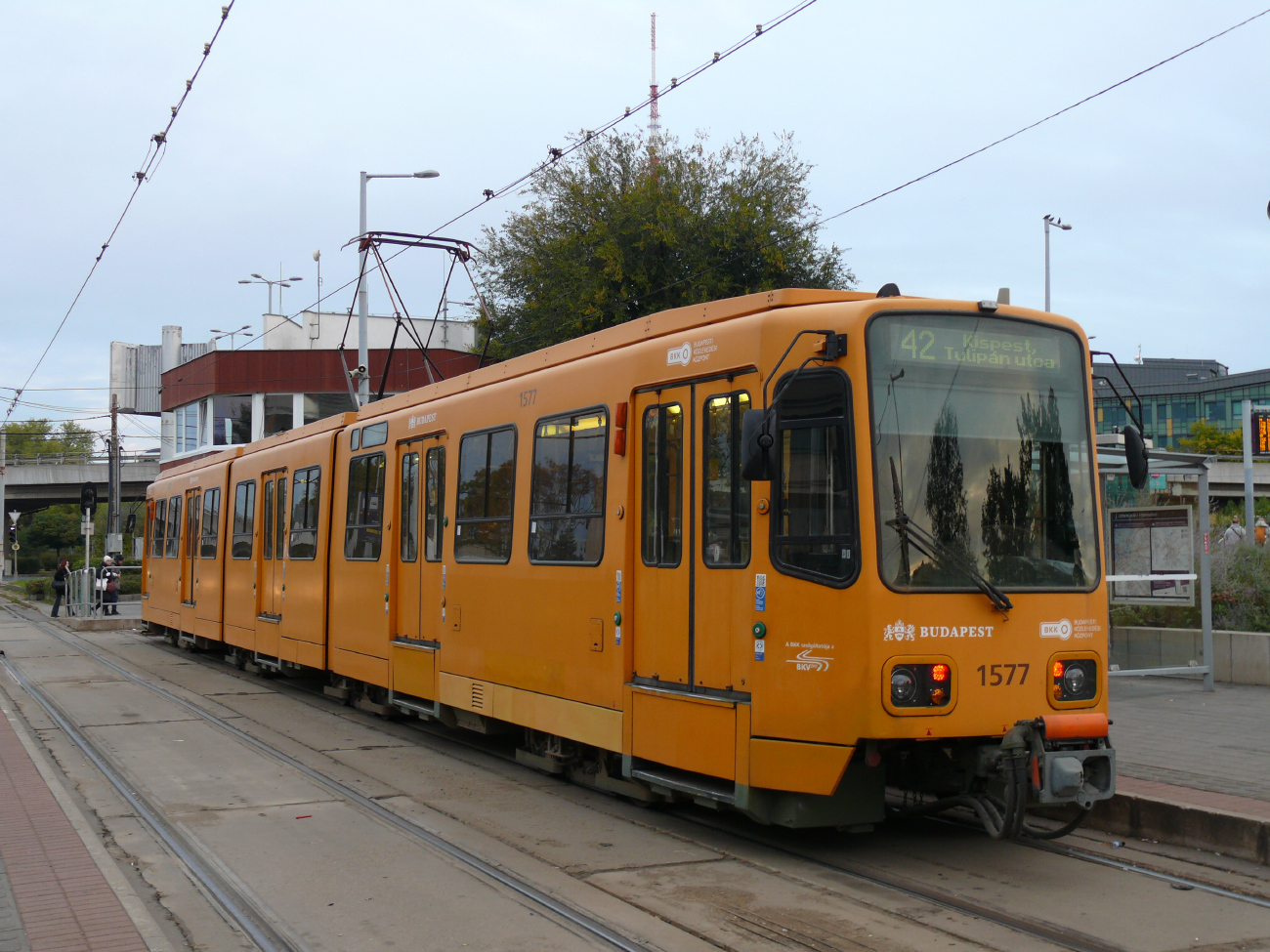 Budapest, Duewag TW6000 # 1577