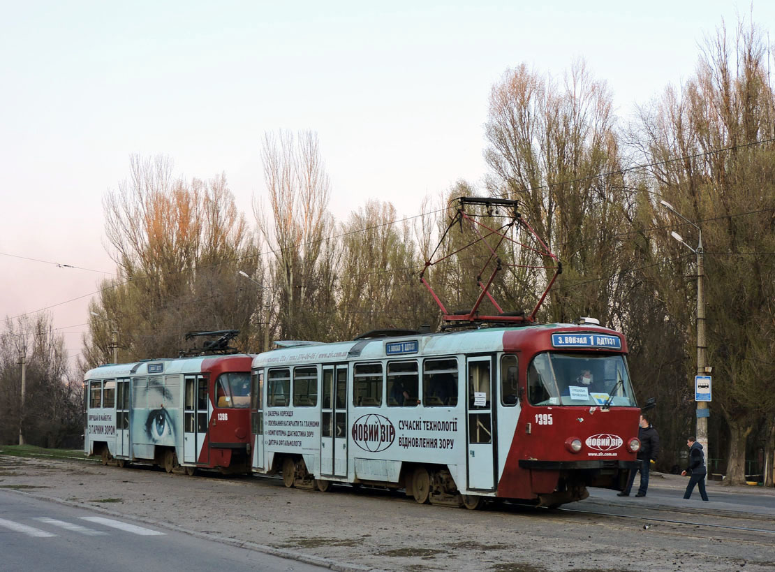 Днепр, Tatra T3DC1 № 1395