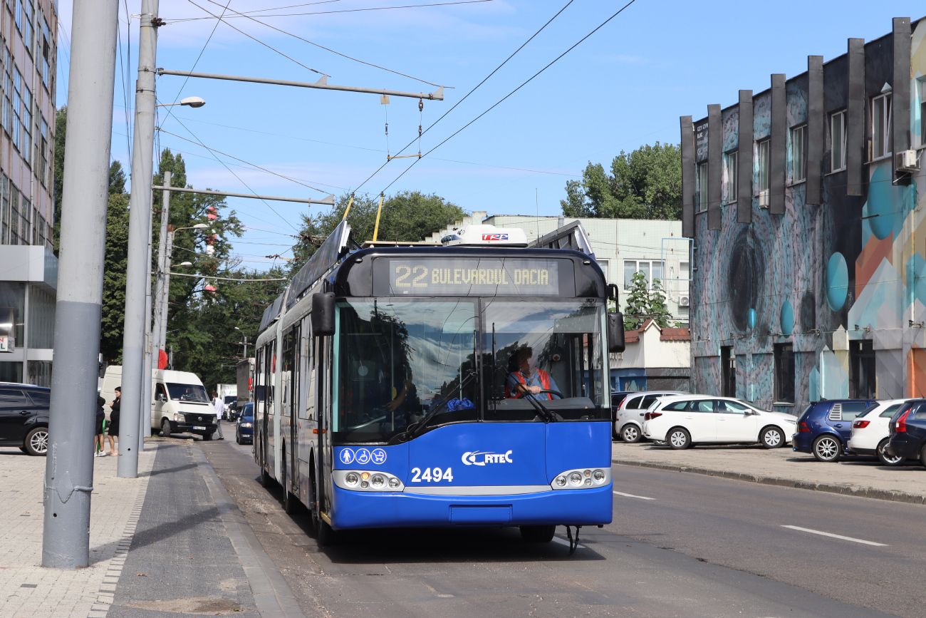 Кишинёв, Solaris Trollino II 18 Ganz № 2494