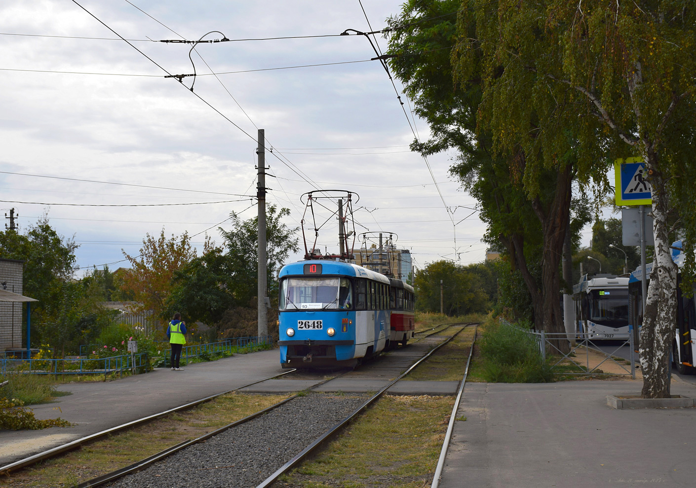 Волгоград, Tatra T3SU (двухдверная) № 2648