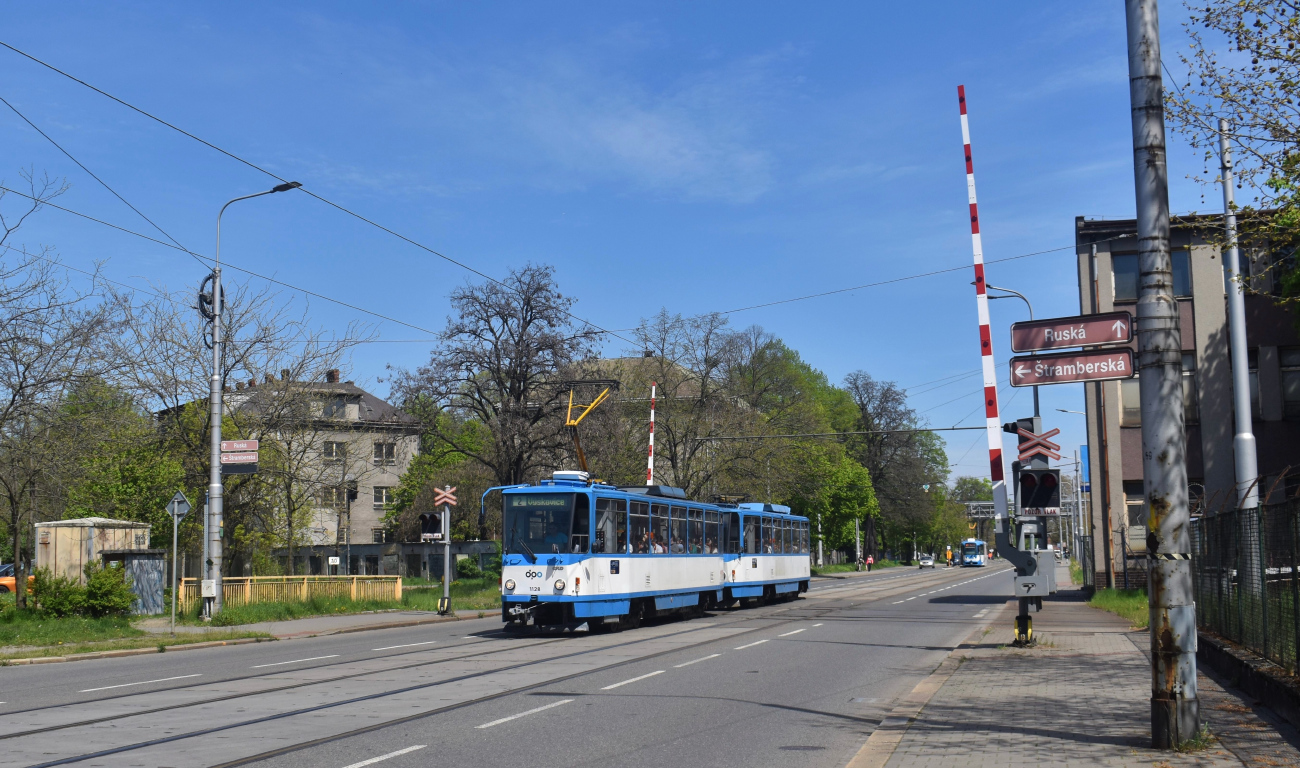 Ostrava, Tatra T6A5 N°. 1128 Ostrava, Tatra T6A5 N°. 1128