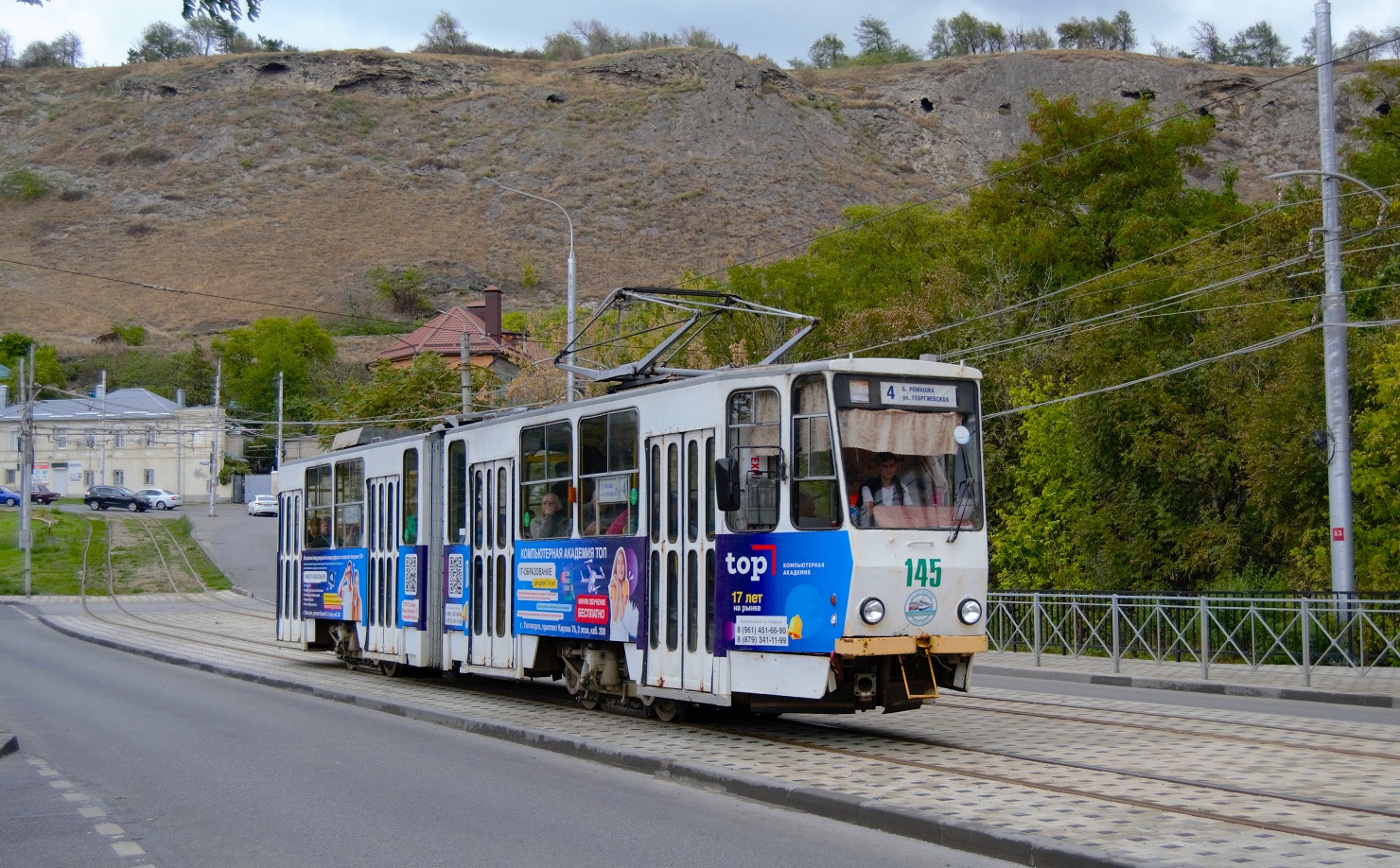 Пятигорск, Tatra KT4SU № 145