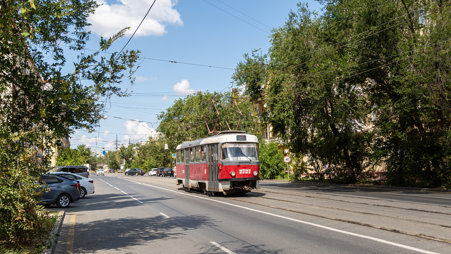 Волгоград, Tatra T3SU № 2727