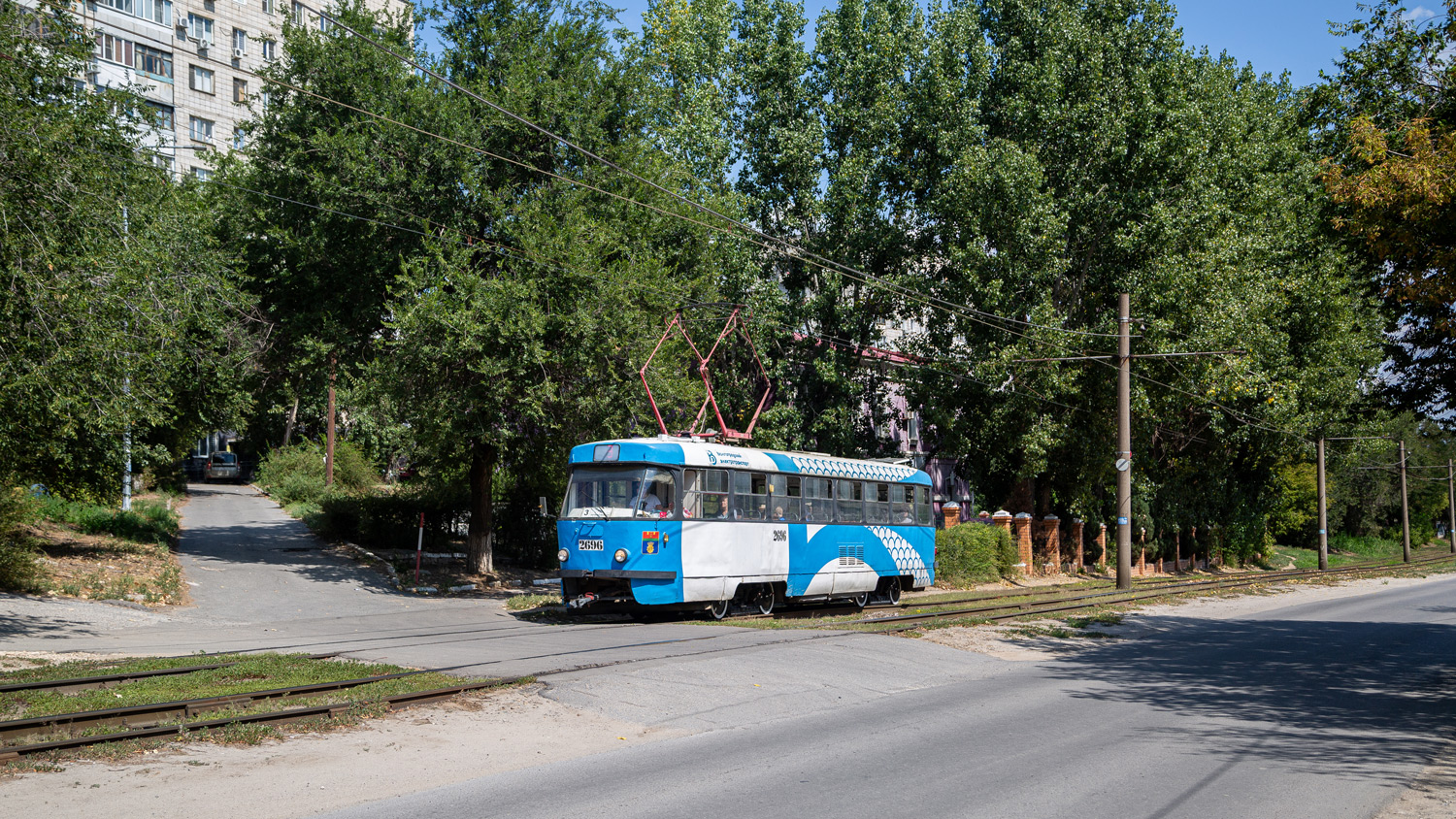 Волгоград, Tatra T3SU № 2696