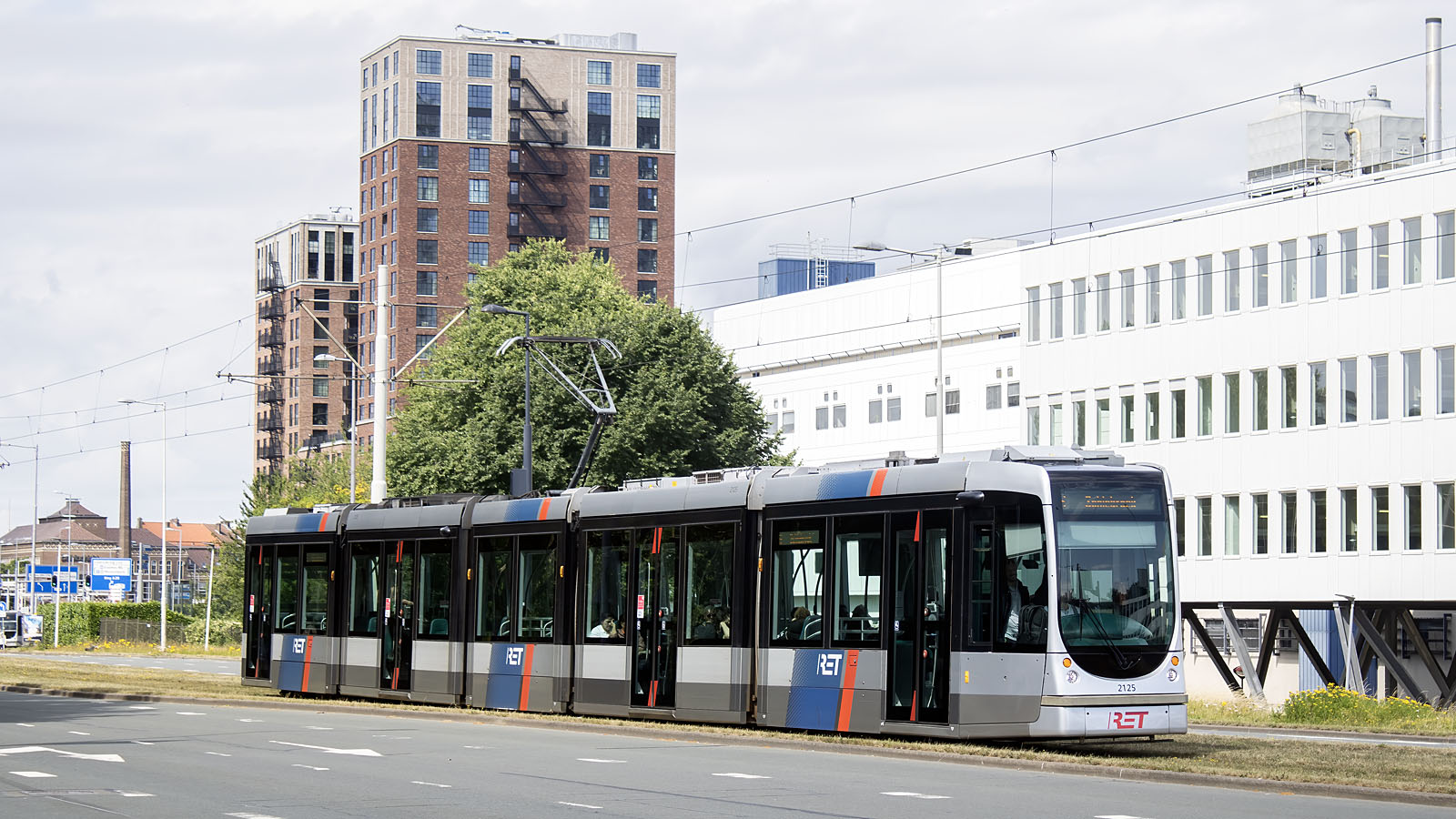Роттердам, Alstom Citadis 302 № 2125 Роттердам, Alstom Citadis 302 № 2125