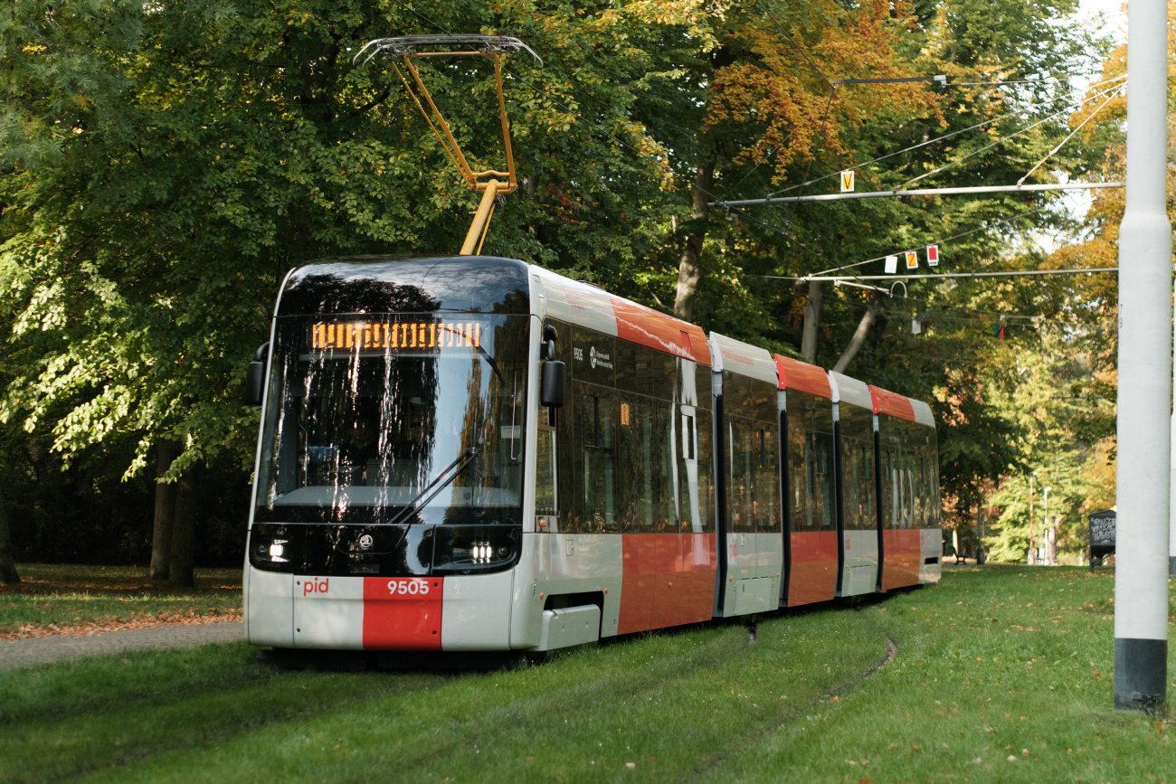 Прага, Škoda 52T ForCity Plus № 9505 Прага, Škoda 52T ForCity Plus № 9505