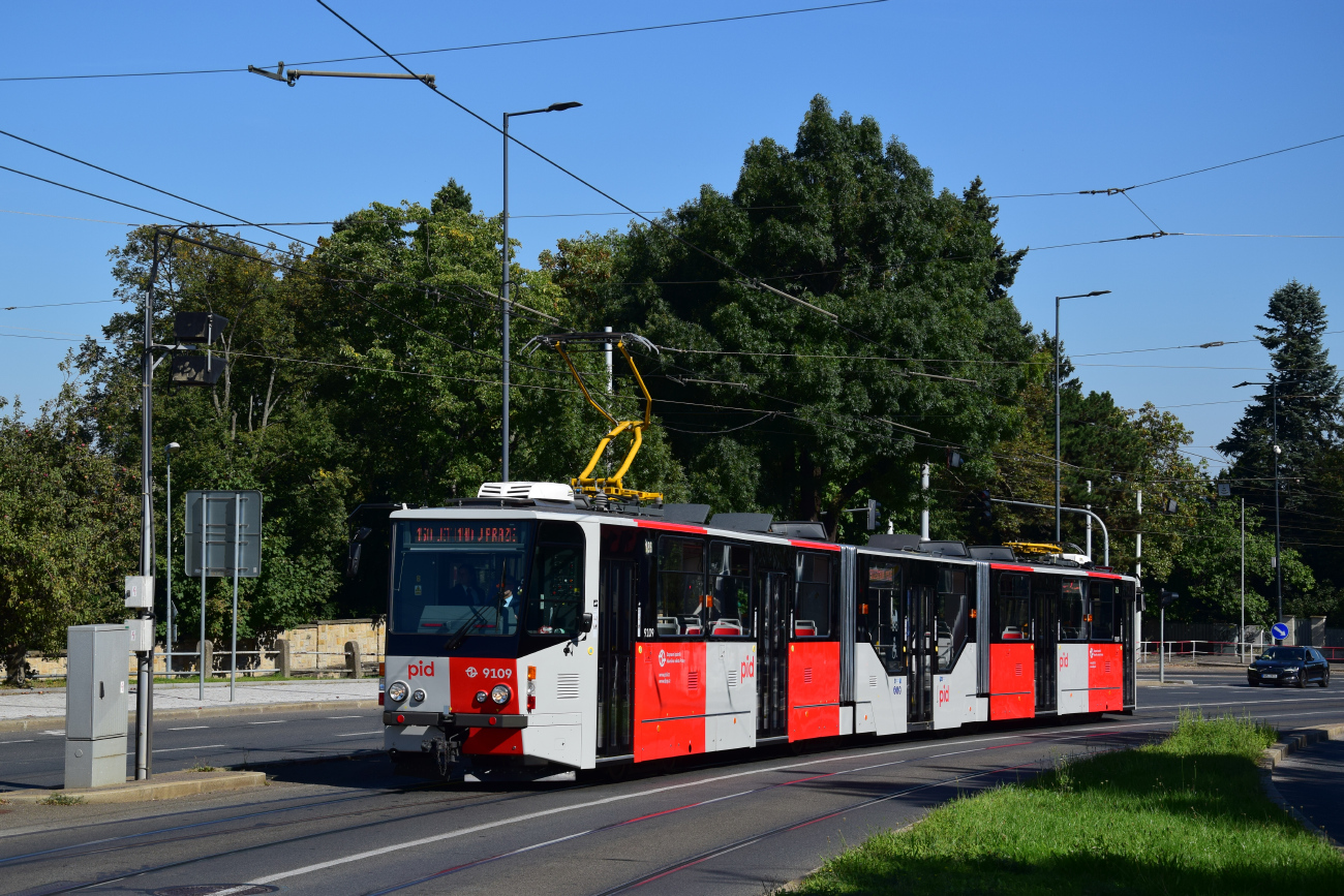 Prága, Tatra KT8D5R.N2P — 9109; Prága — 150th anniversary of Prague's urban transport