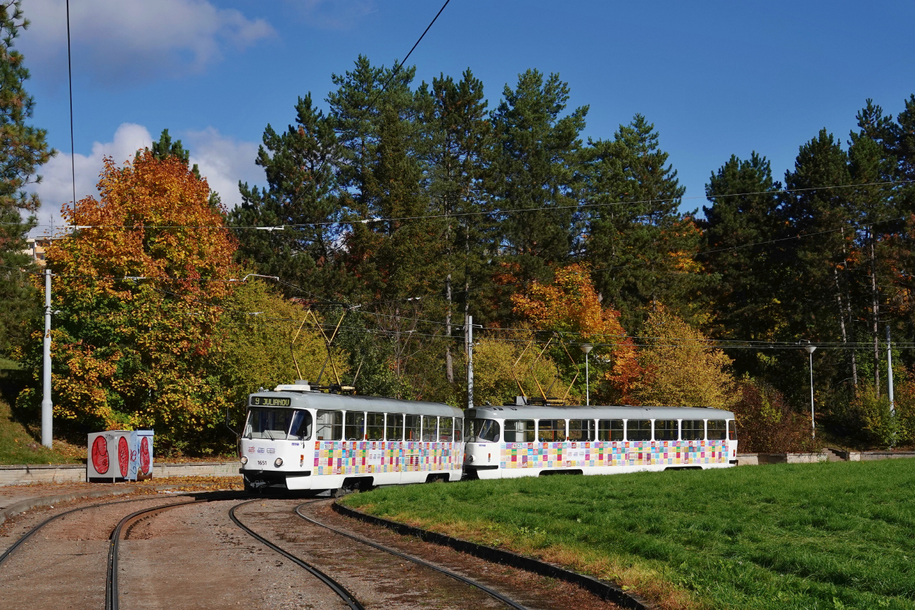 Brno, Tatra T3G nr. 1651