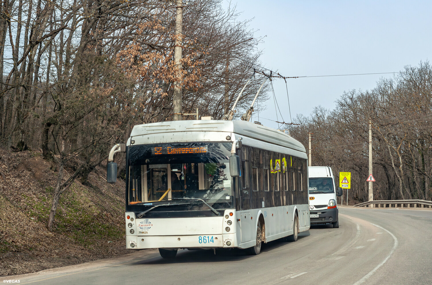 Крымский троллейбус, Тролза-5265.05 «Мегаполис» № 8614