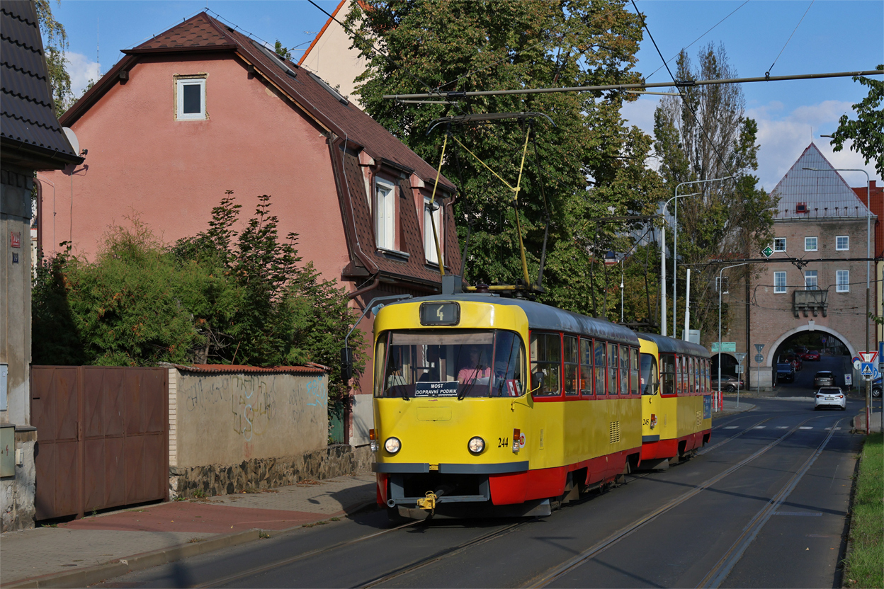 Мост ― Литвинов, Tatra T3M.3 № 244