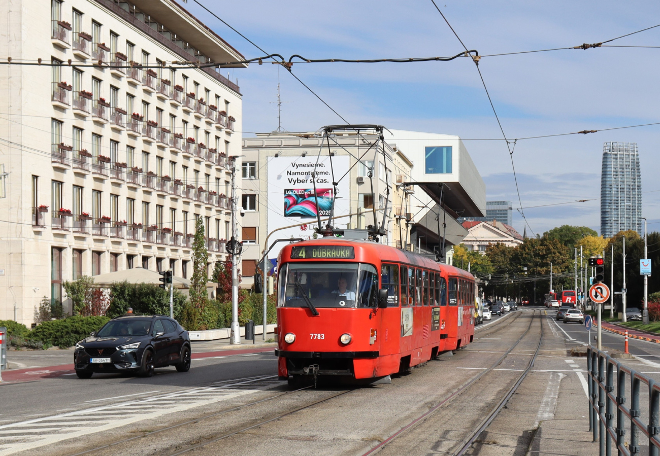 Братислава, Tatra T3P № 7783