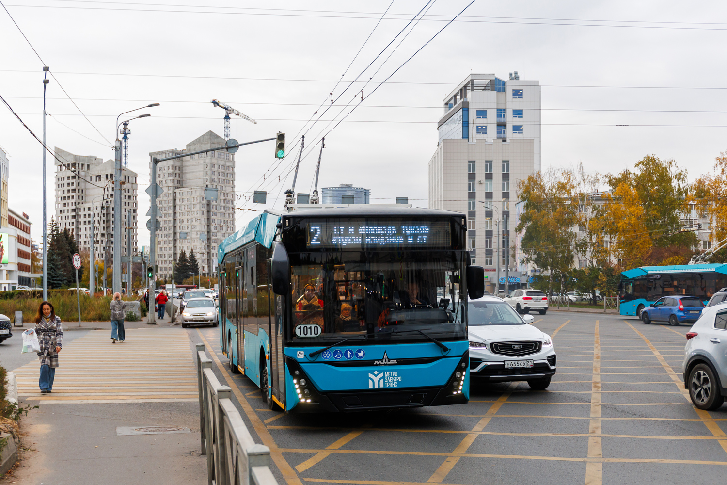 Казань, МАЗ-303Т22 № 1010