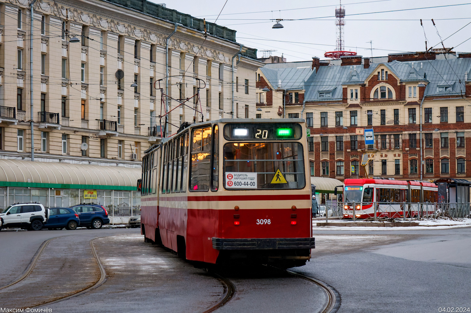 Санкт-Петербург, ЛВС-86К № 3098 Санкт-Петербург, ЛВС-86К № 3098