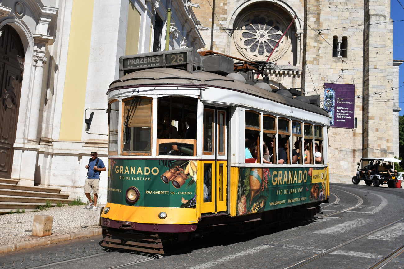 Лиссабонская агломерация, Carris 2-axle motorcar (Remodelado) № 554