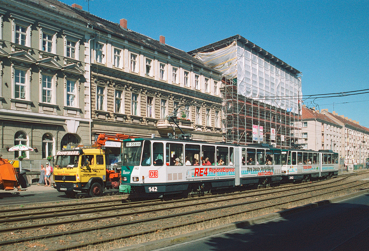 Potsdam, Tatra KT4DM № 142; Potsdam — Old Photos