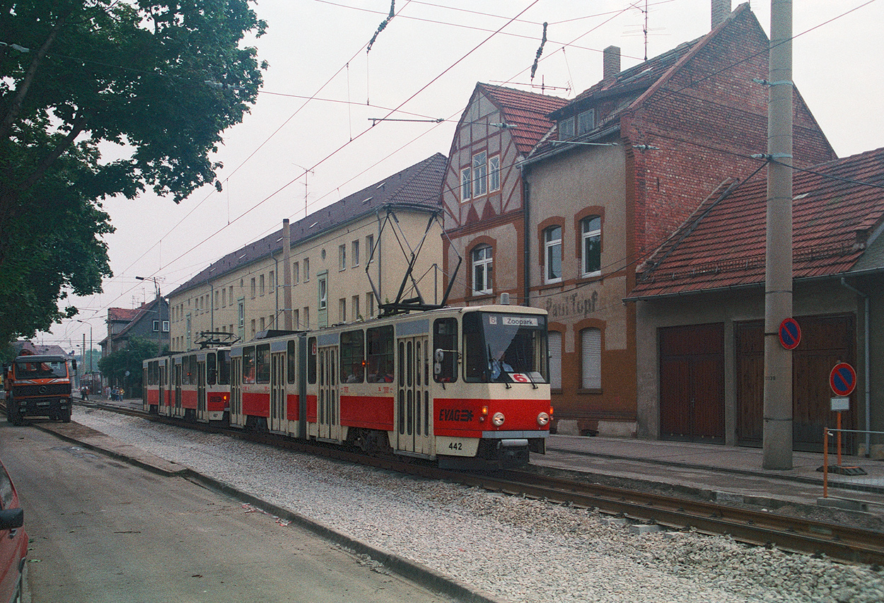 Erfurt, Tatra KT4D č. 442; Erfurt — Old photos