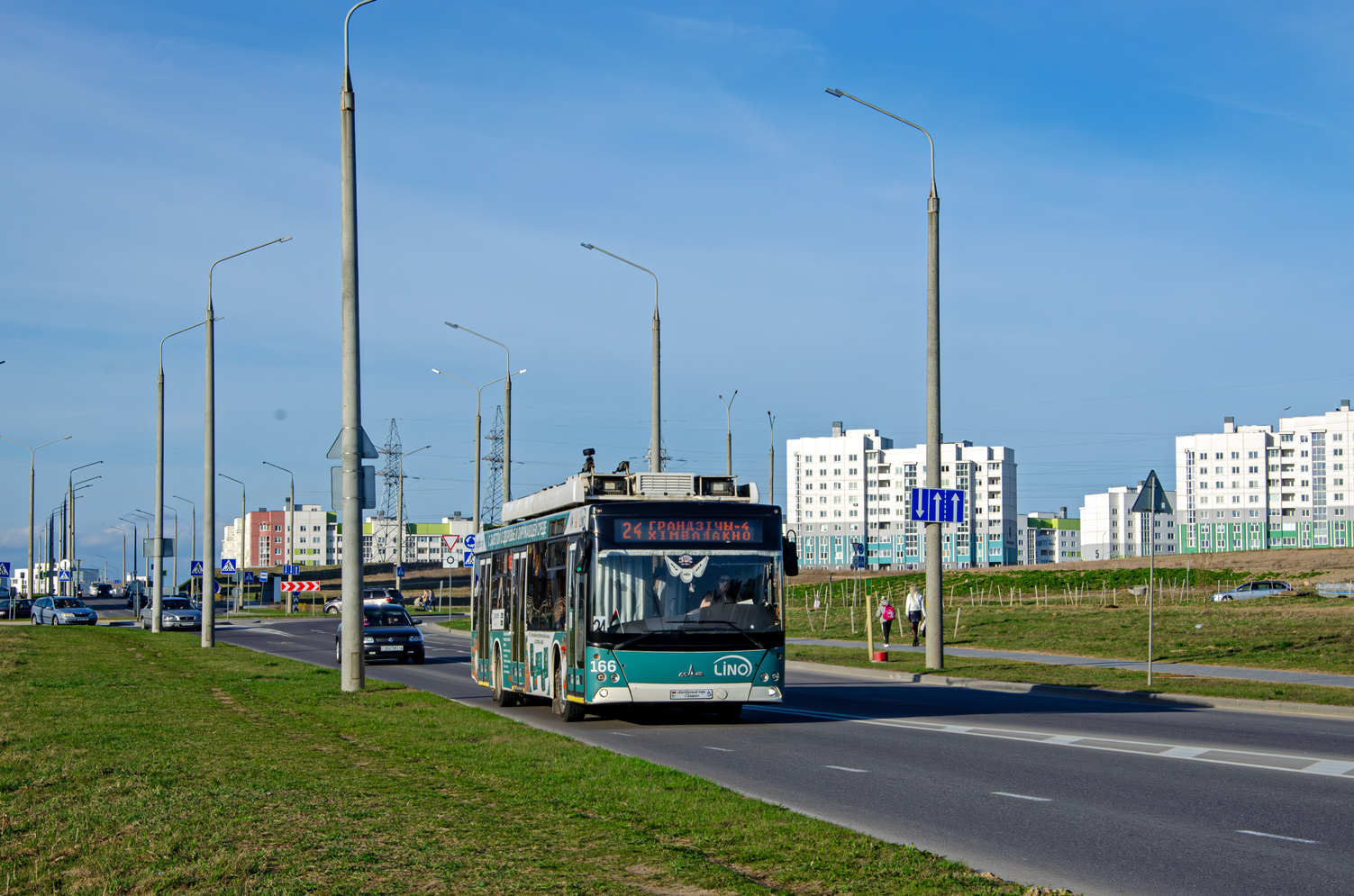 Гродно, МАЗ-203Т21 № 166