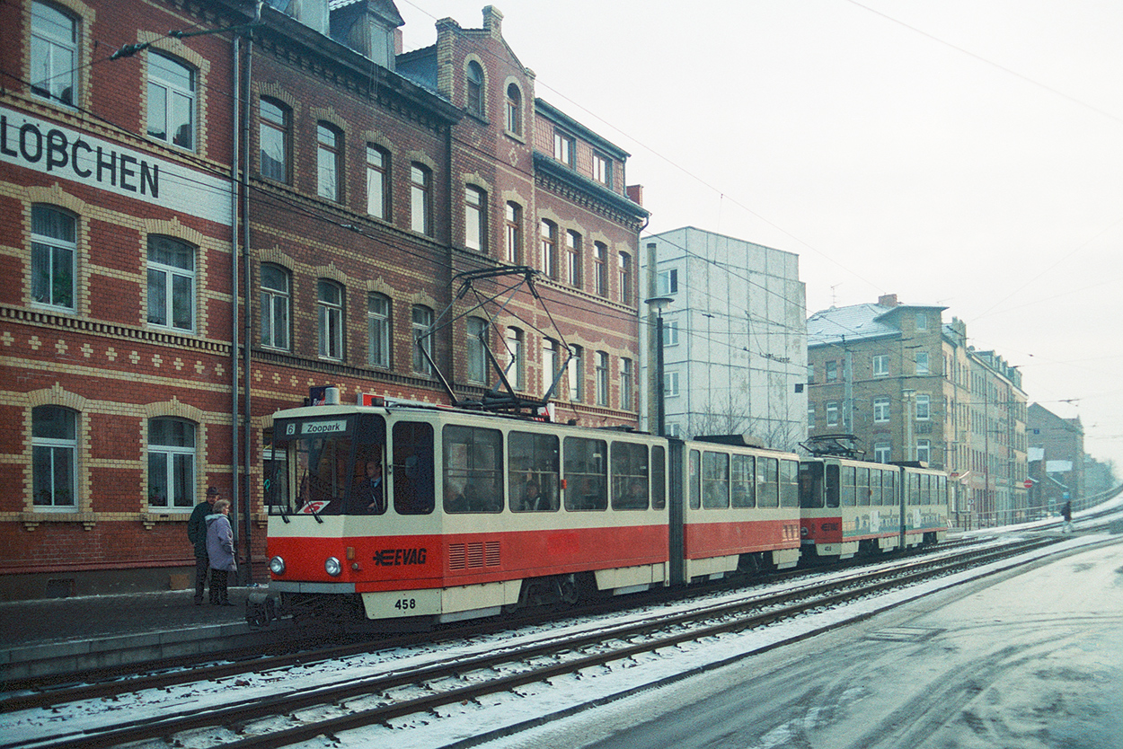 Erfurt, Tatra KT4D č. 458; Erfurt — Old photos