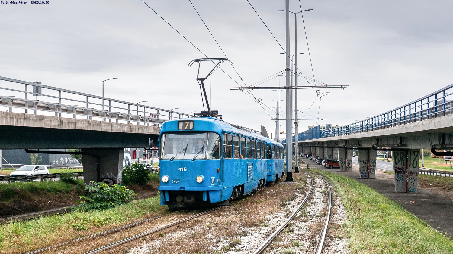 Загреб, Tatra T4YU № 416