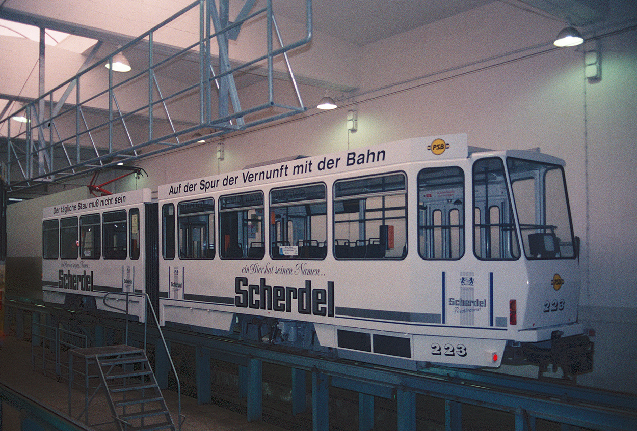 Plauen, Tatra KT4DM № 223; Plauen — Old photos