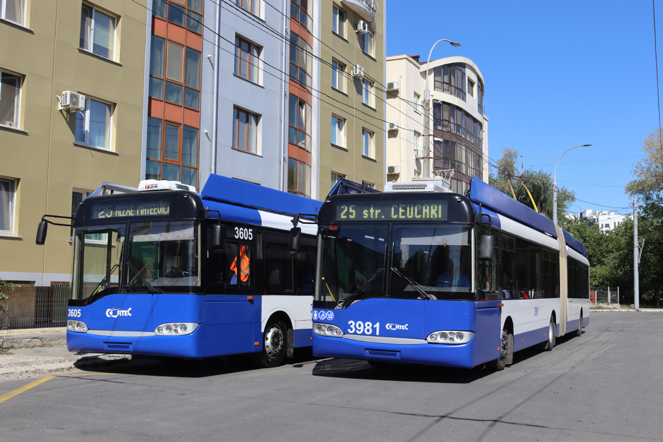 Chișinău, Solaris Trollino II 18 Ganz Br. 3981