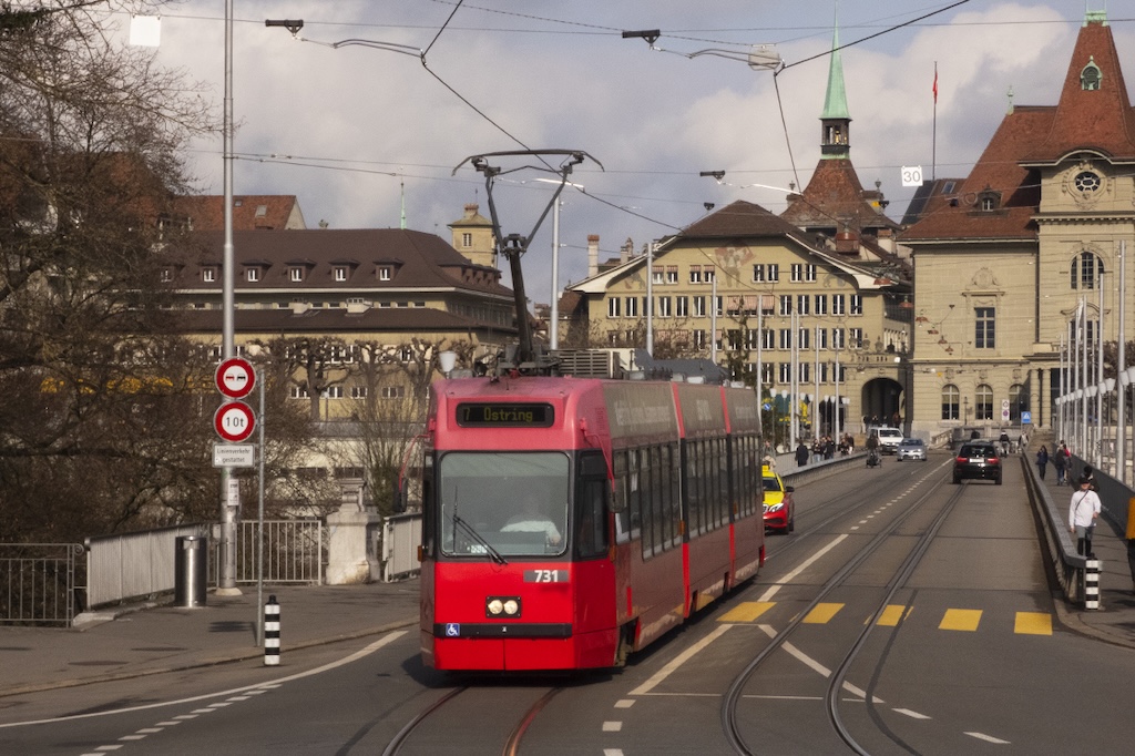 Берн, ACMV/ABB/Duewag Be 4/8 № 731