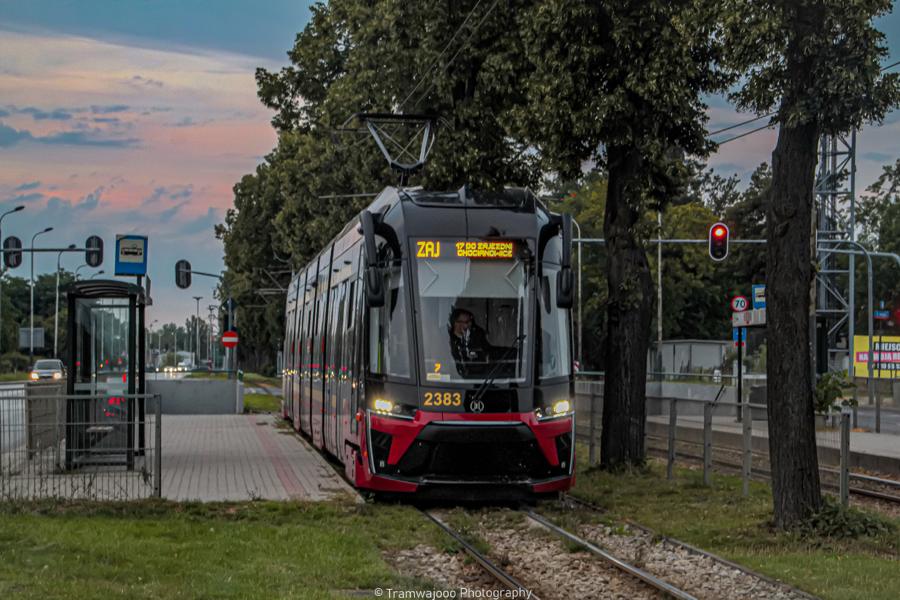 Лодзь, Modertrans Moderus Gamma LF 06 AC № 2383