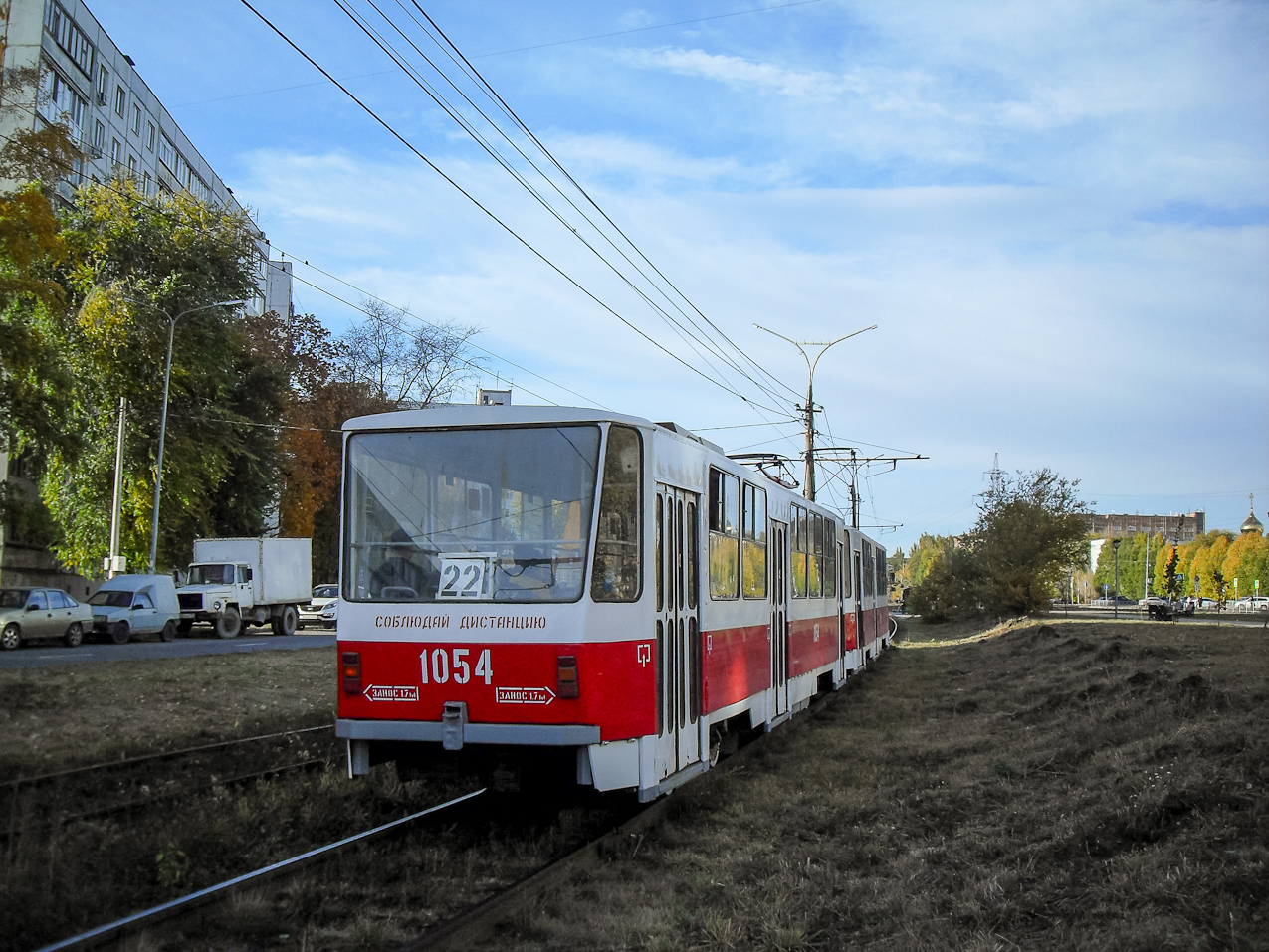 Самара, Tatra T6B5SU № 1054