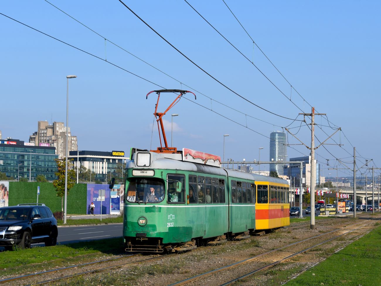 Белград, Duewag GT6 № 80632 (2632)