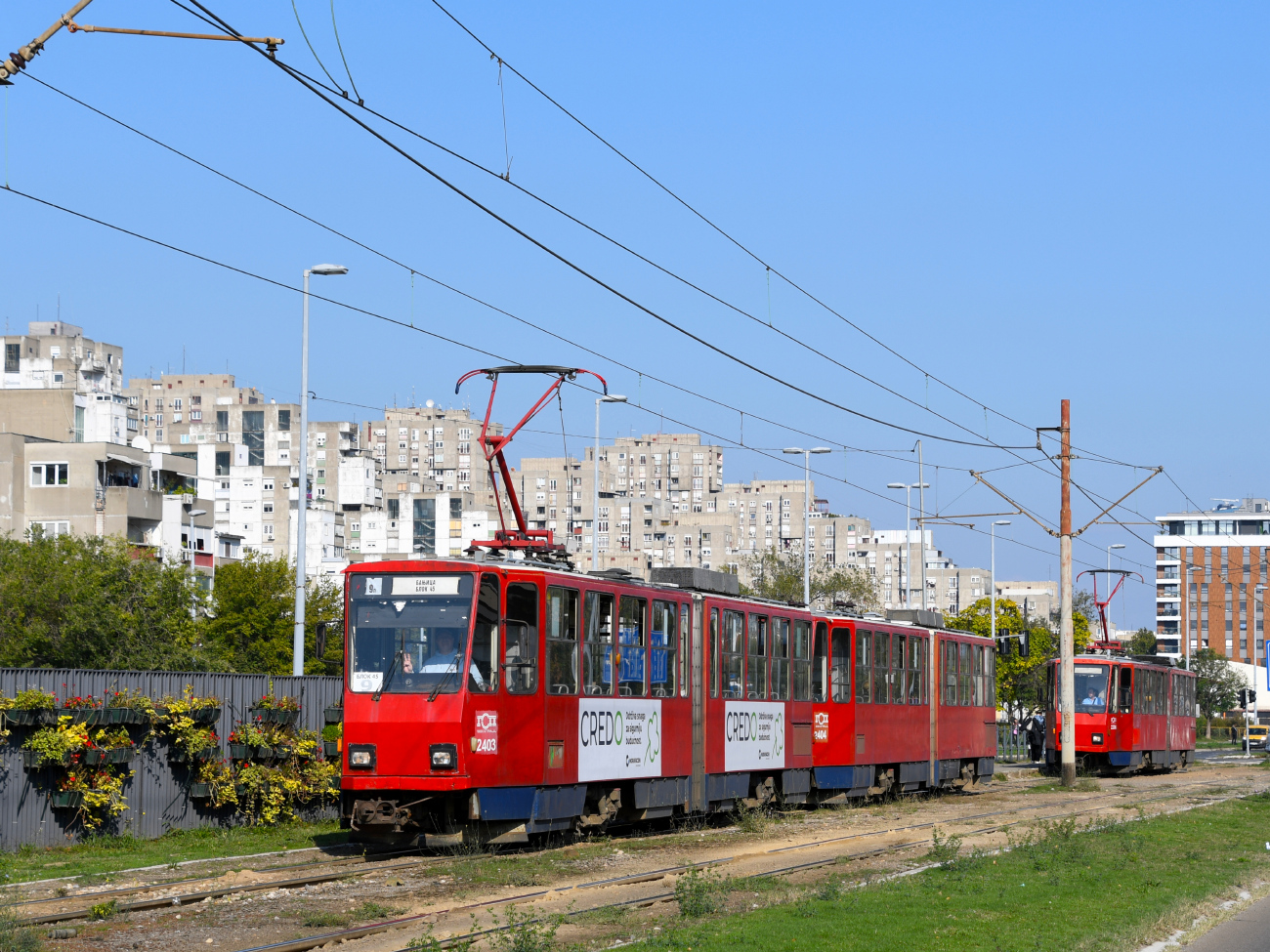 Белград, Tatra KT4M-YUB № 2403