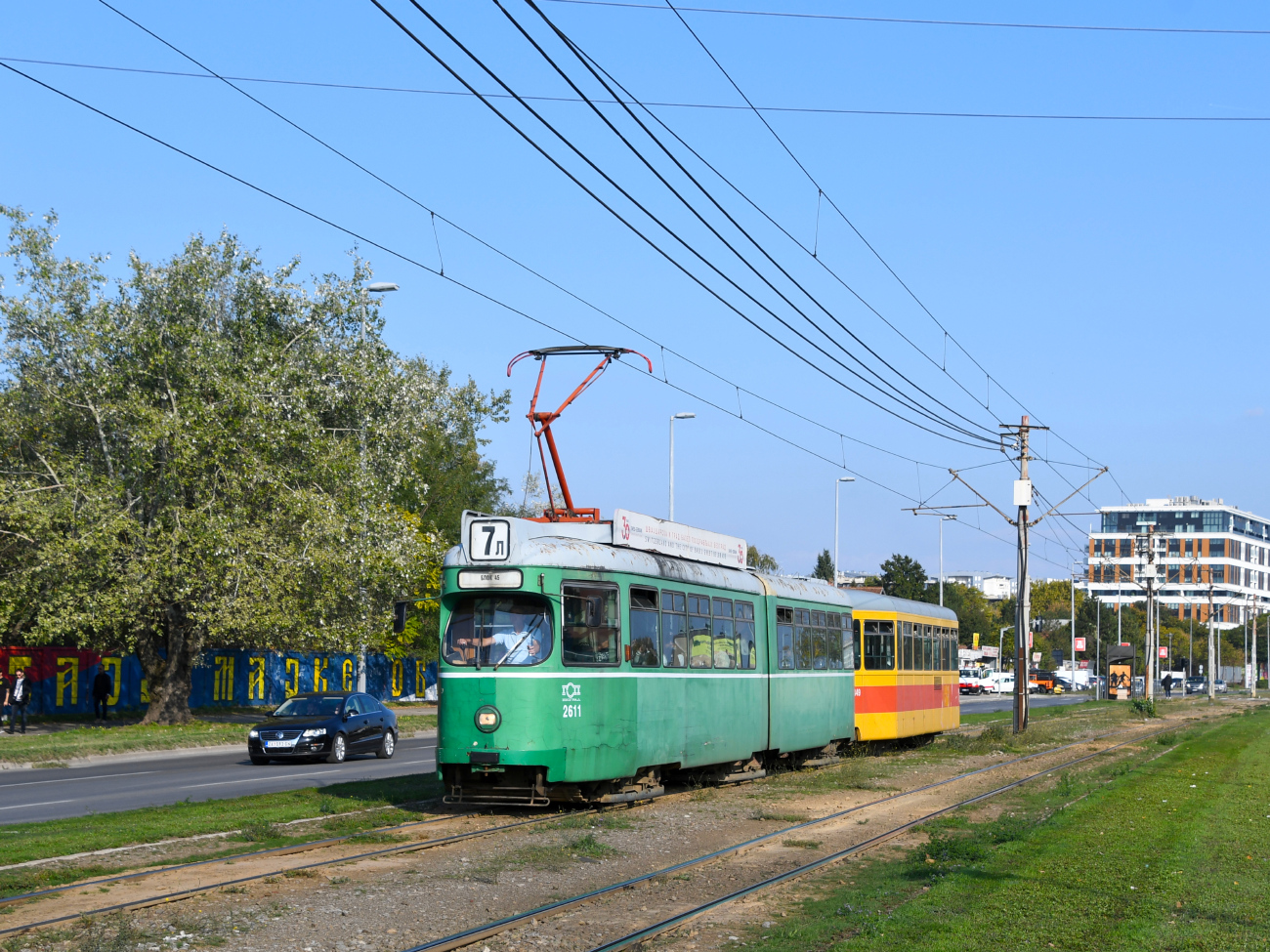 Белград, Duewag GT6 № 80611 (2611)