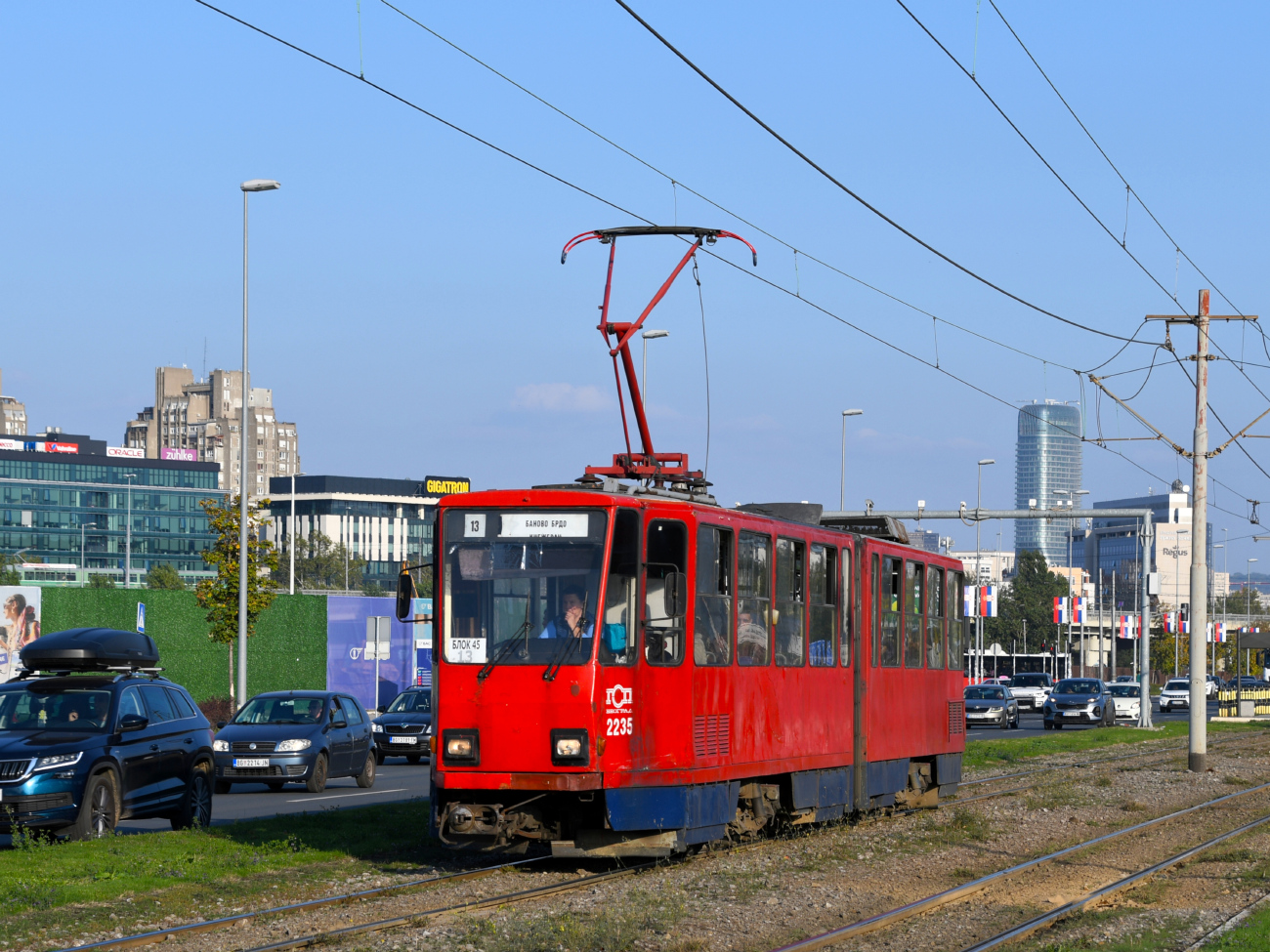 Белград, Tatra KT4YU № 2235