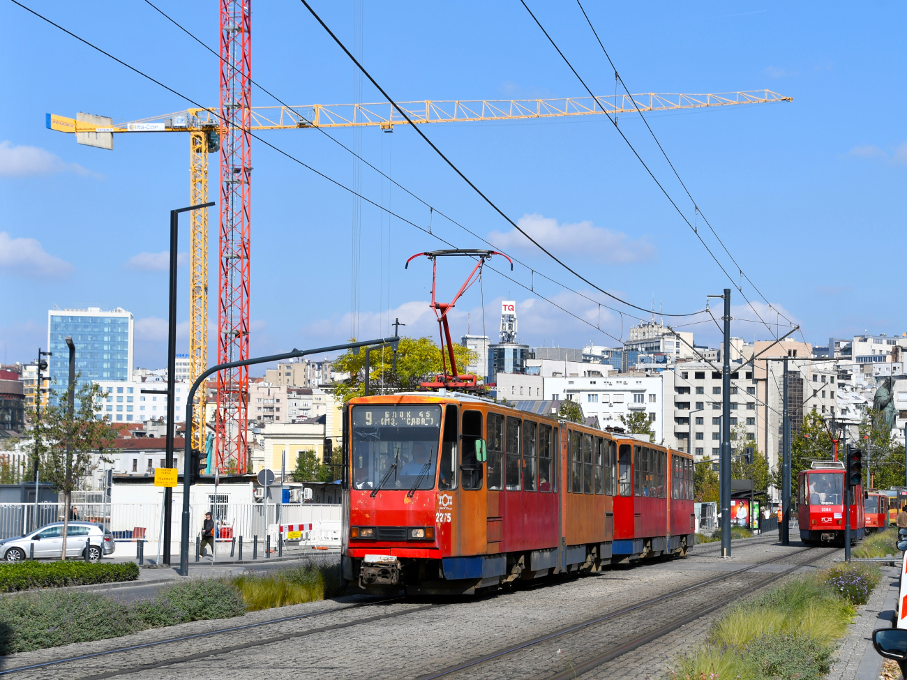 Белград, Tatra KT4YU-M № 2275