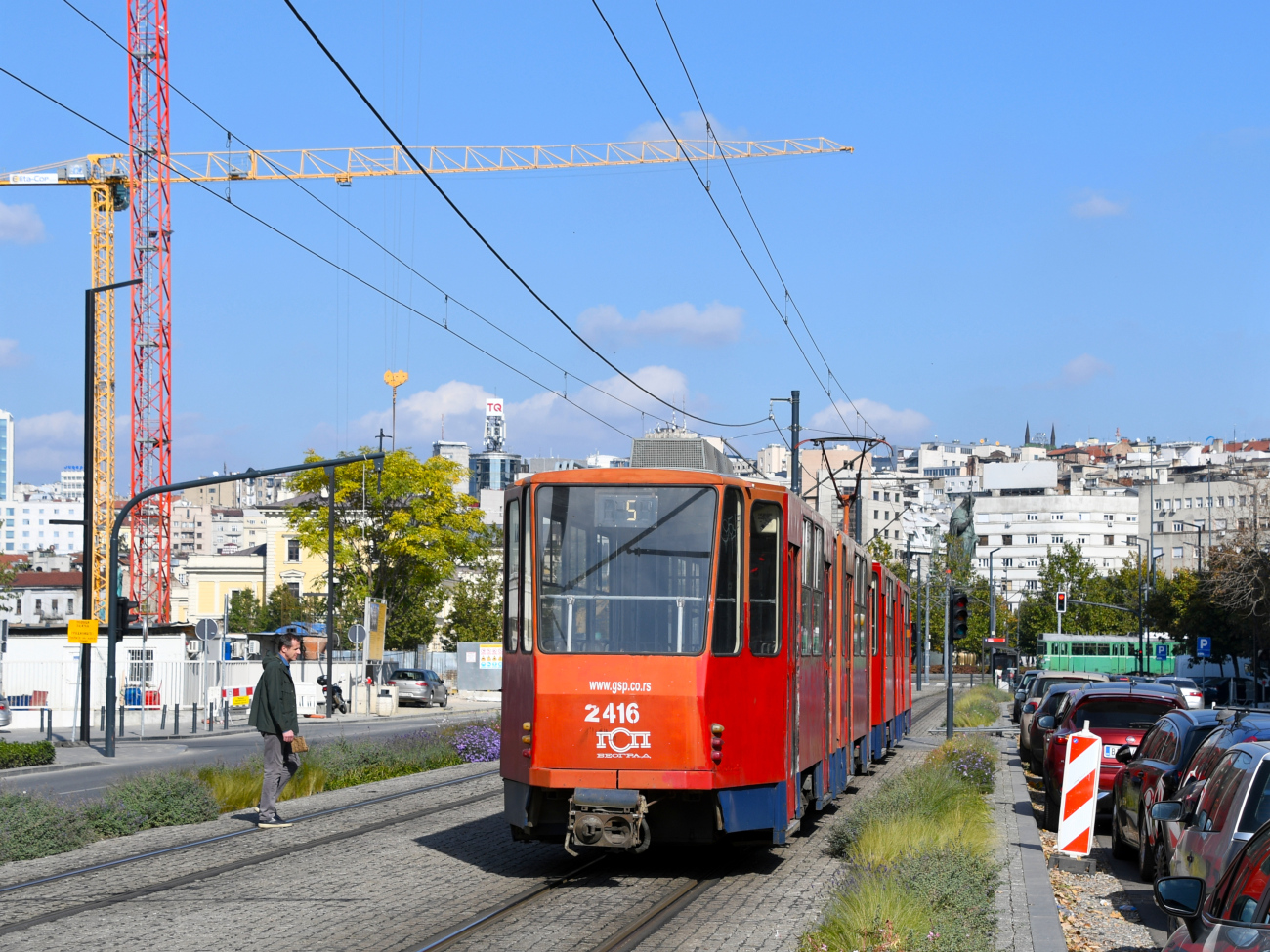 Белград, Tatra KT4M-YUB № 2416