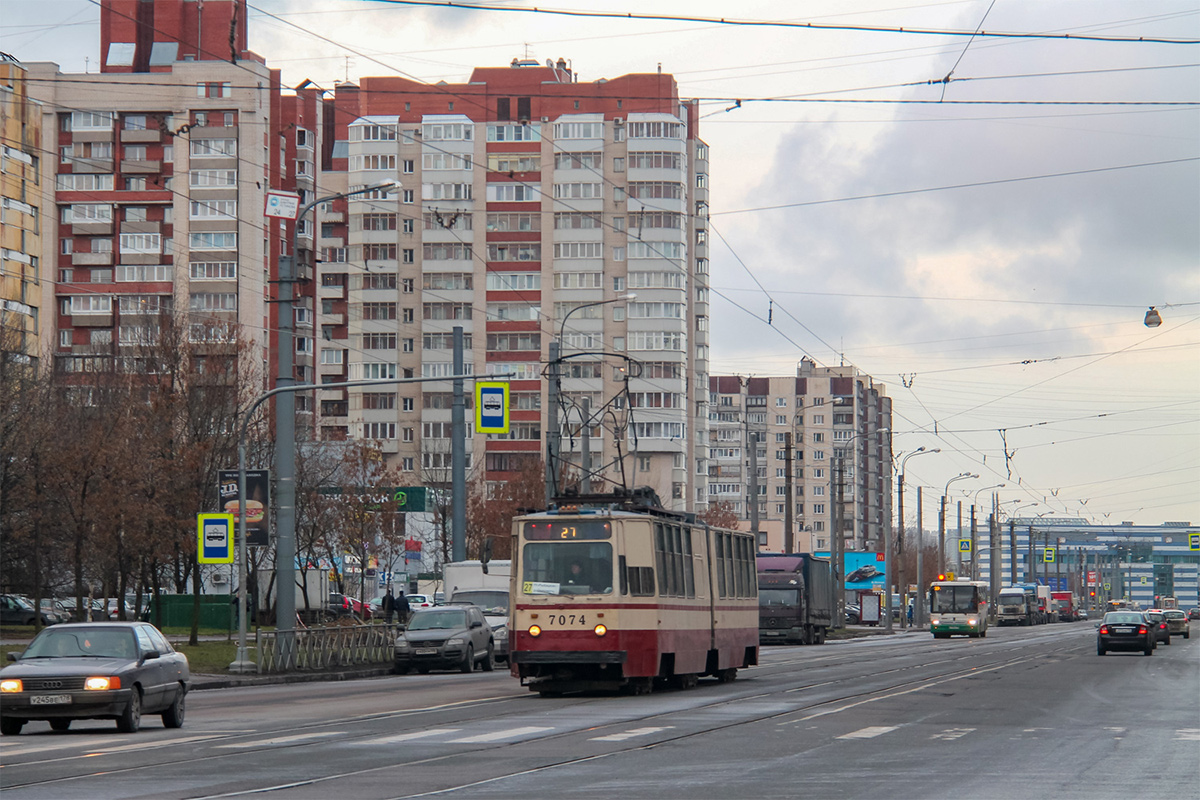 Санкт-Петербург, ЛВС-86К № 7074