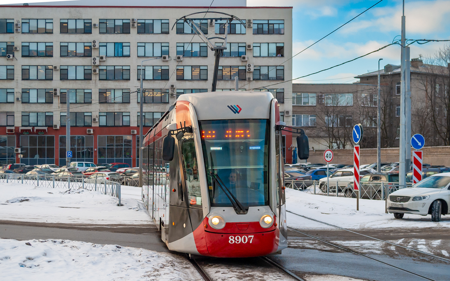 Санкт-Петербург, 71-801 (Alstom Citadis 301 CIS) № 8907