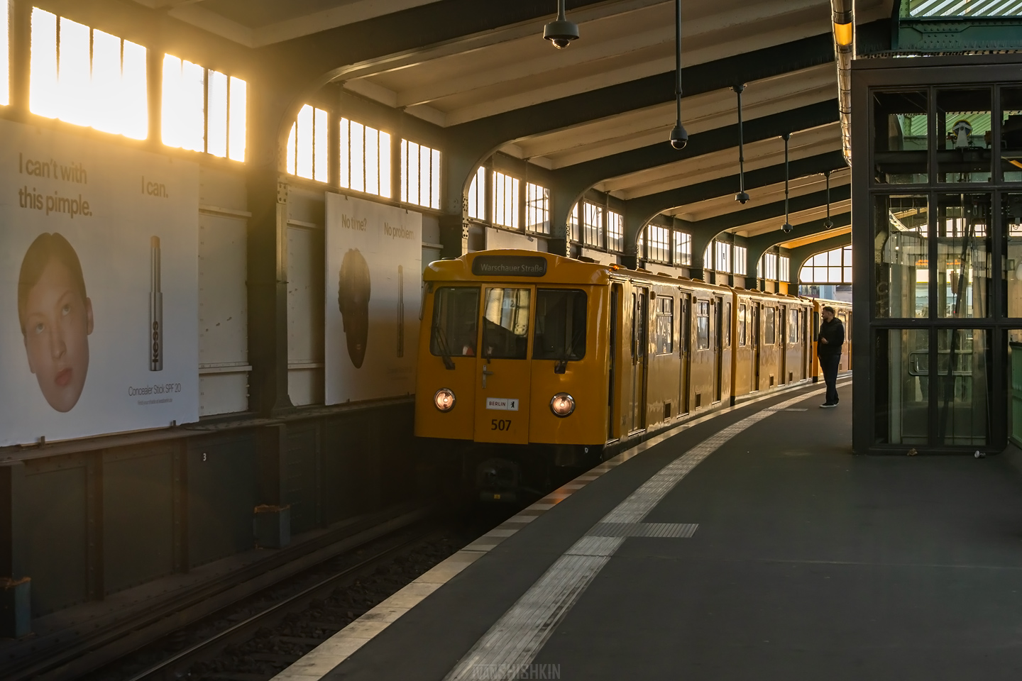 Берлин, BVG A3E № 507