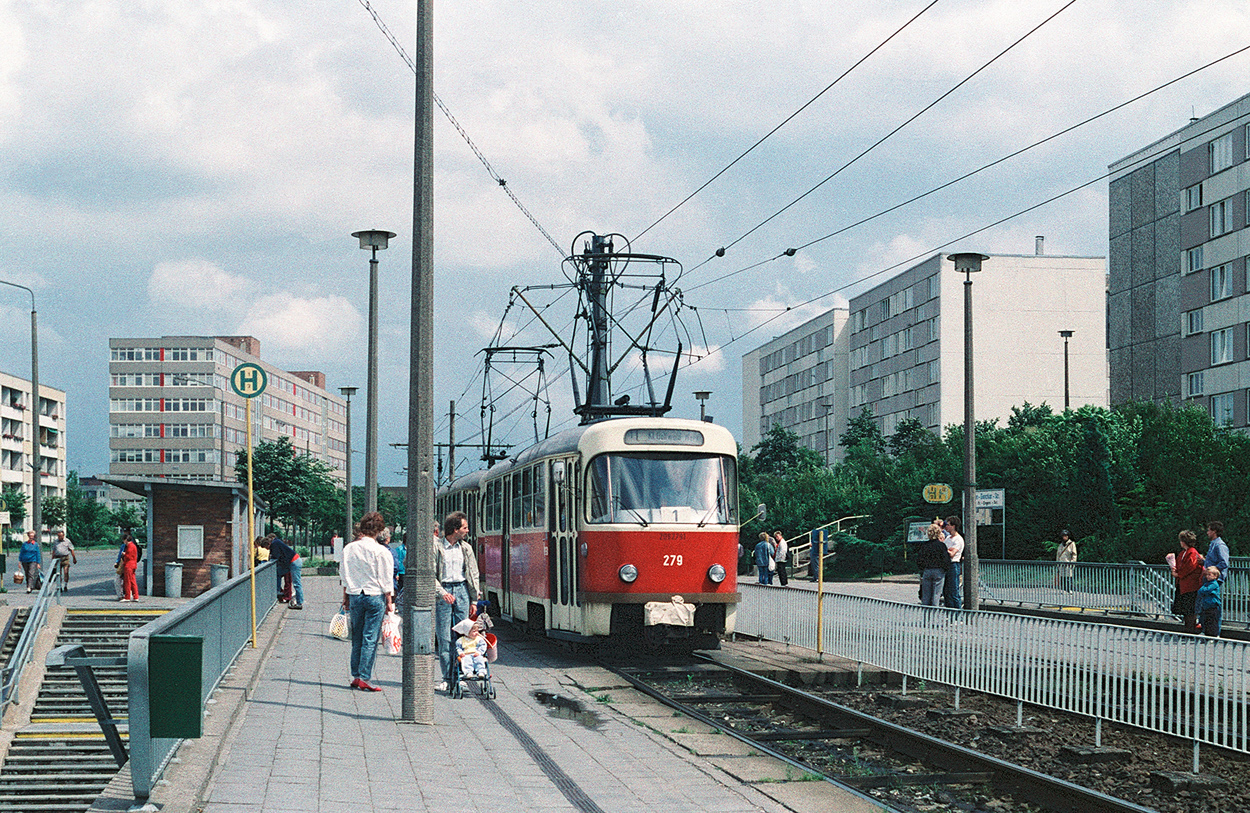 Schwerin, Tatra T3D № 279; Schwerin — Old photos