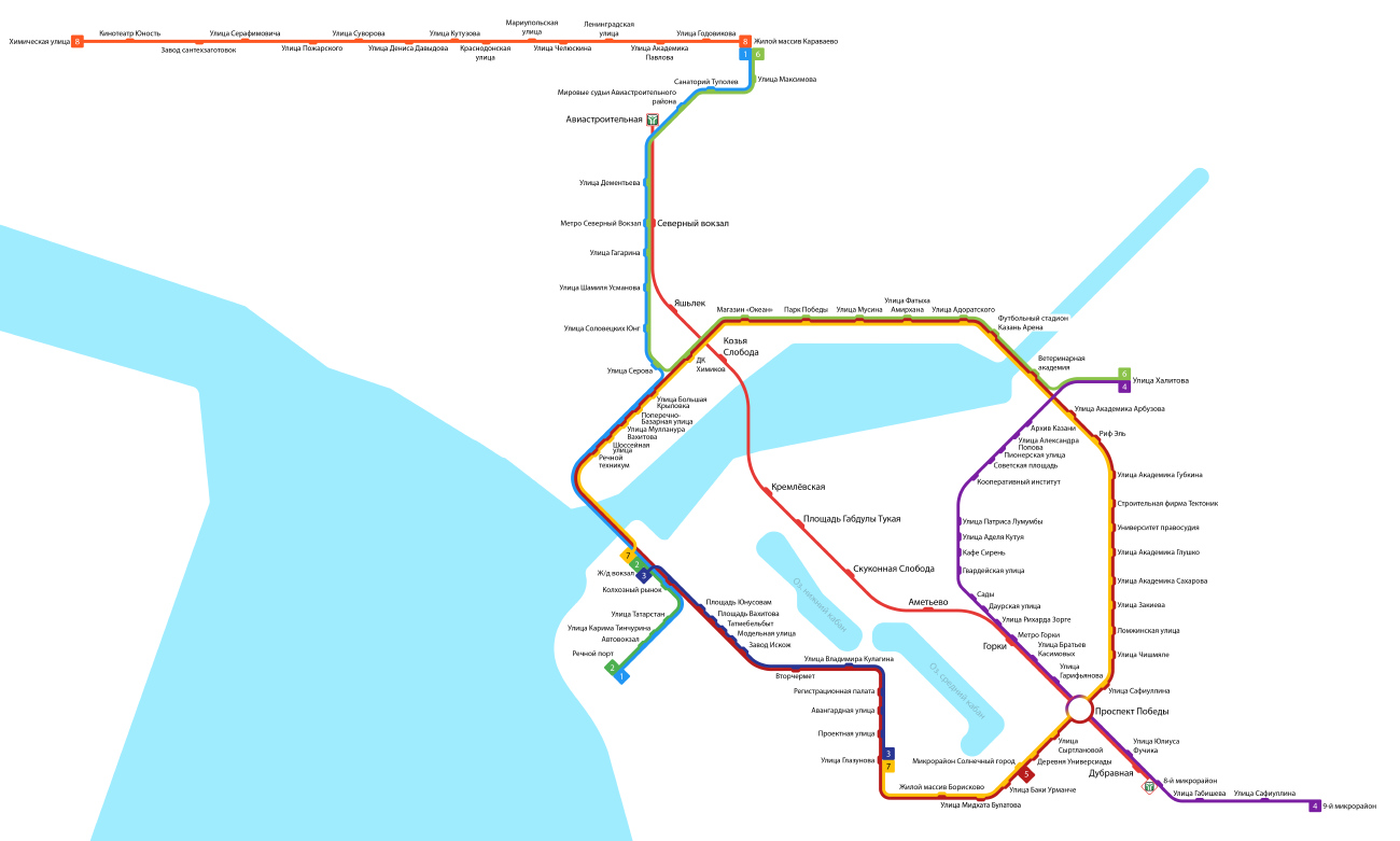 Kazaň — Maps Kazaň — Maps