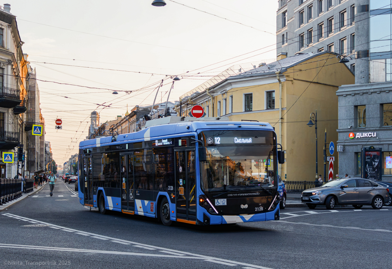 Санкт-Петербург, БКМ 32100D «Ольгерд» № 2128 Санкт-Петербург, БКМ 32100D «Ольгерд» № 2128